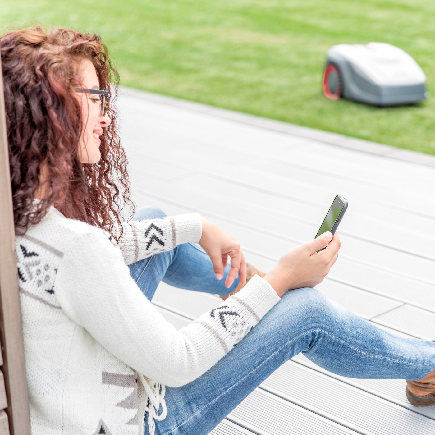 Robolinho 800 W Robotgräsklippare