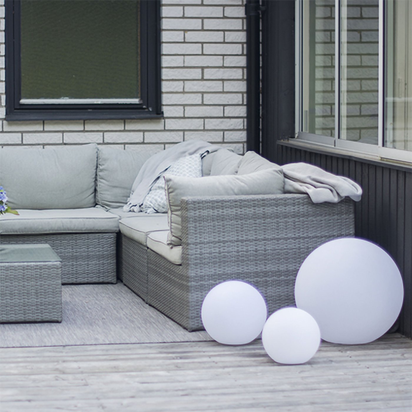 Star Trading Twilights XL Fargeglad utendørsbelysning Ø50 cm