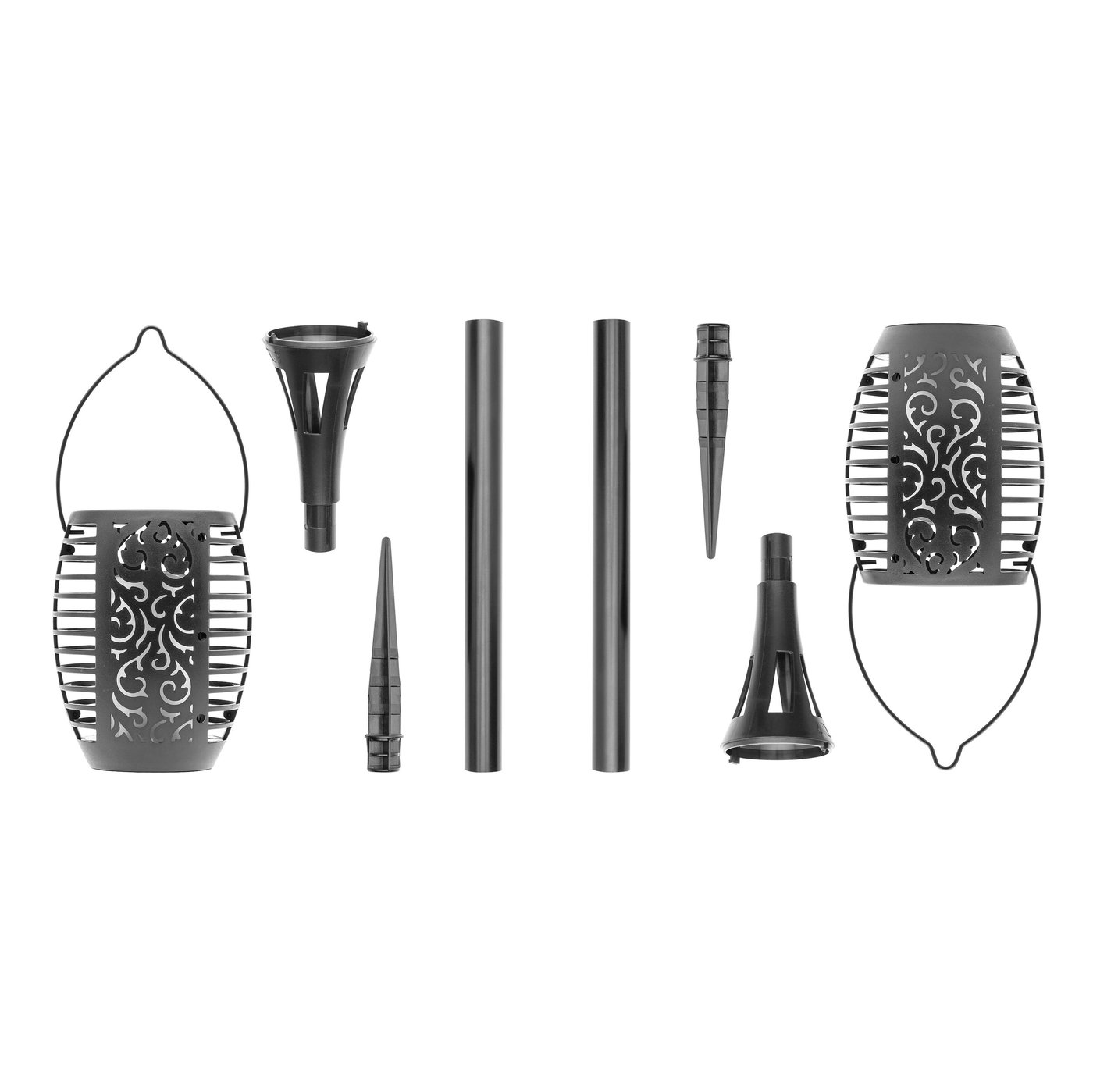 Rubicson Solcellsdriven fackla 2-pack