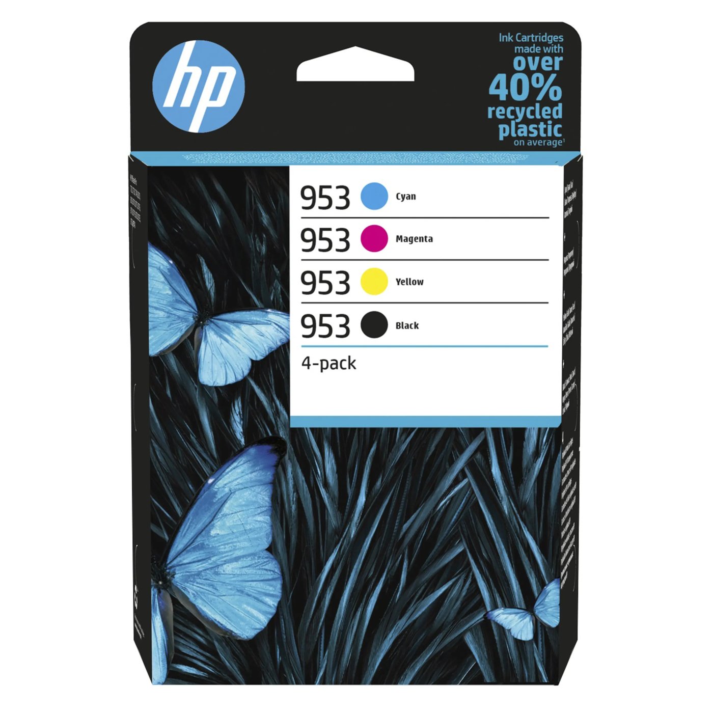 HP 953 Blekkpatroner 4-pk.