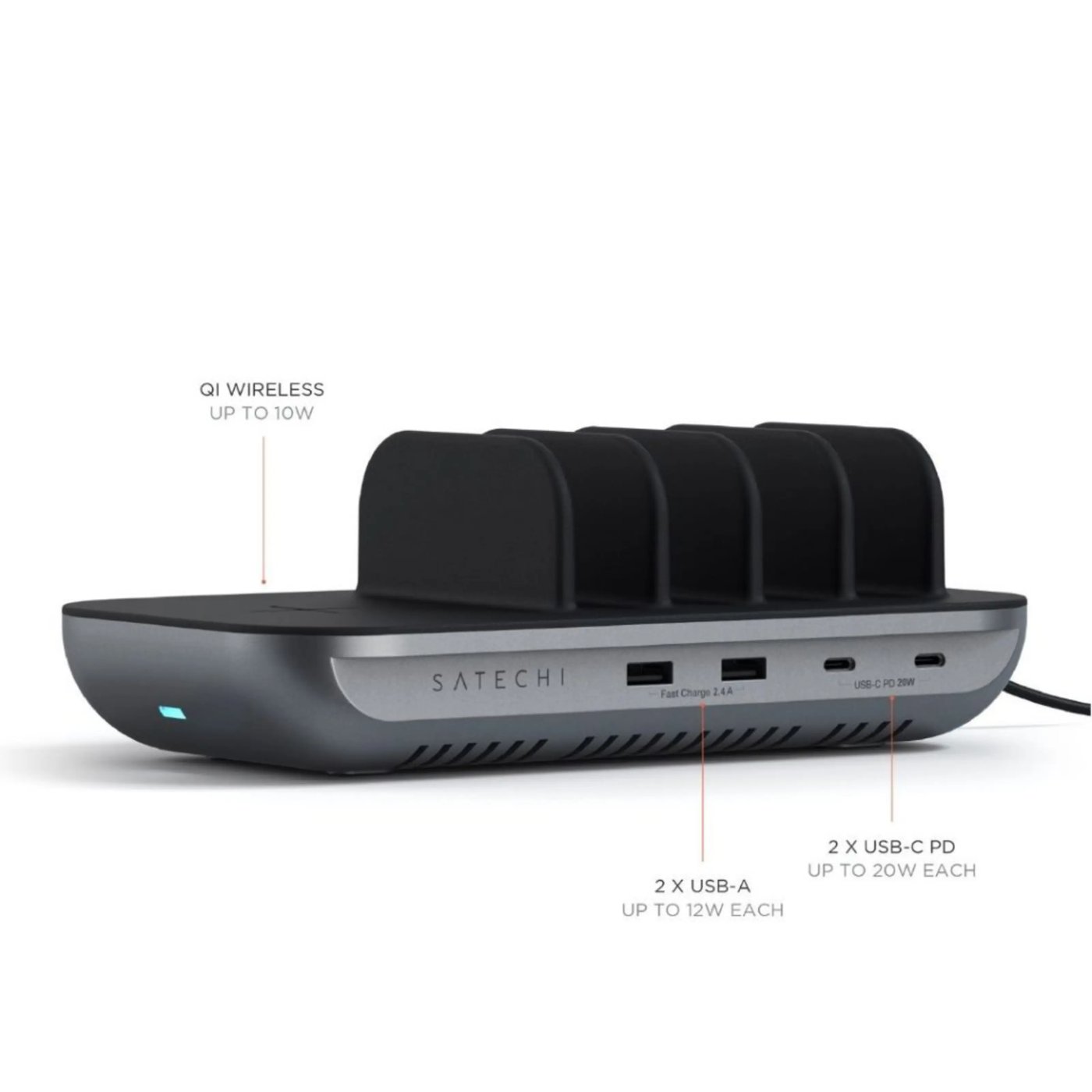 Satechi Dock5 USB-laddningsstation