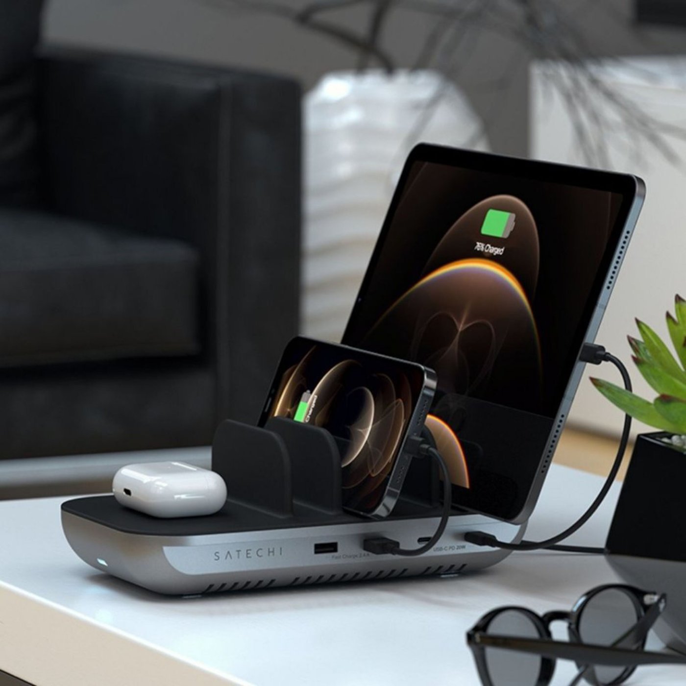 Satechi Dock5 USB-laddningsstation