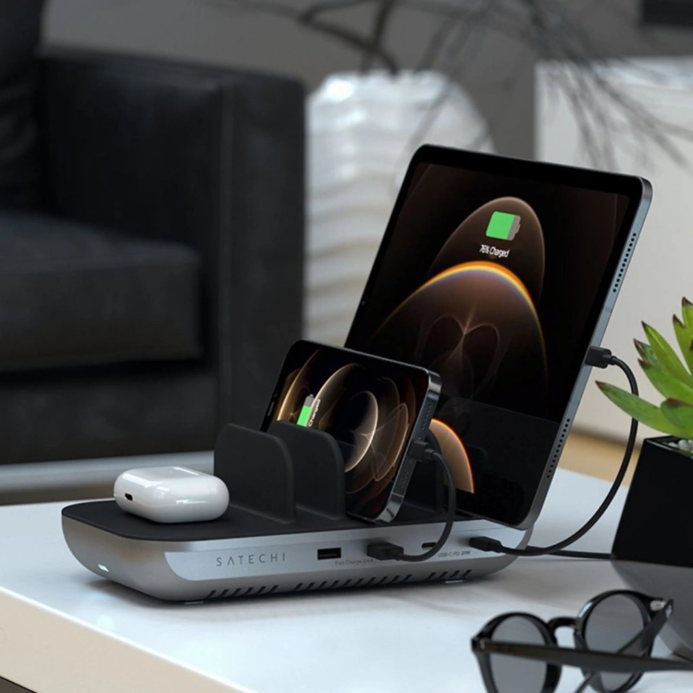 Satechi Dock5 USB-laddningsstation