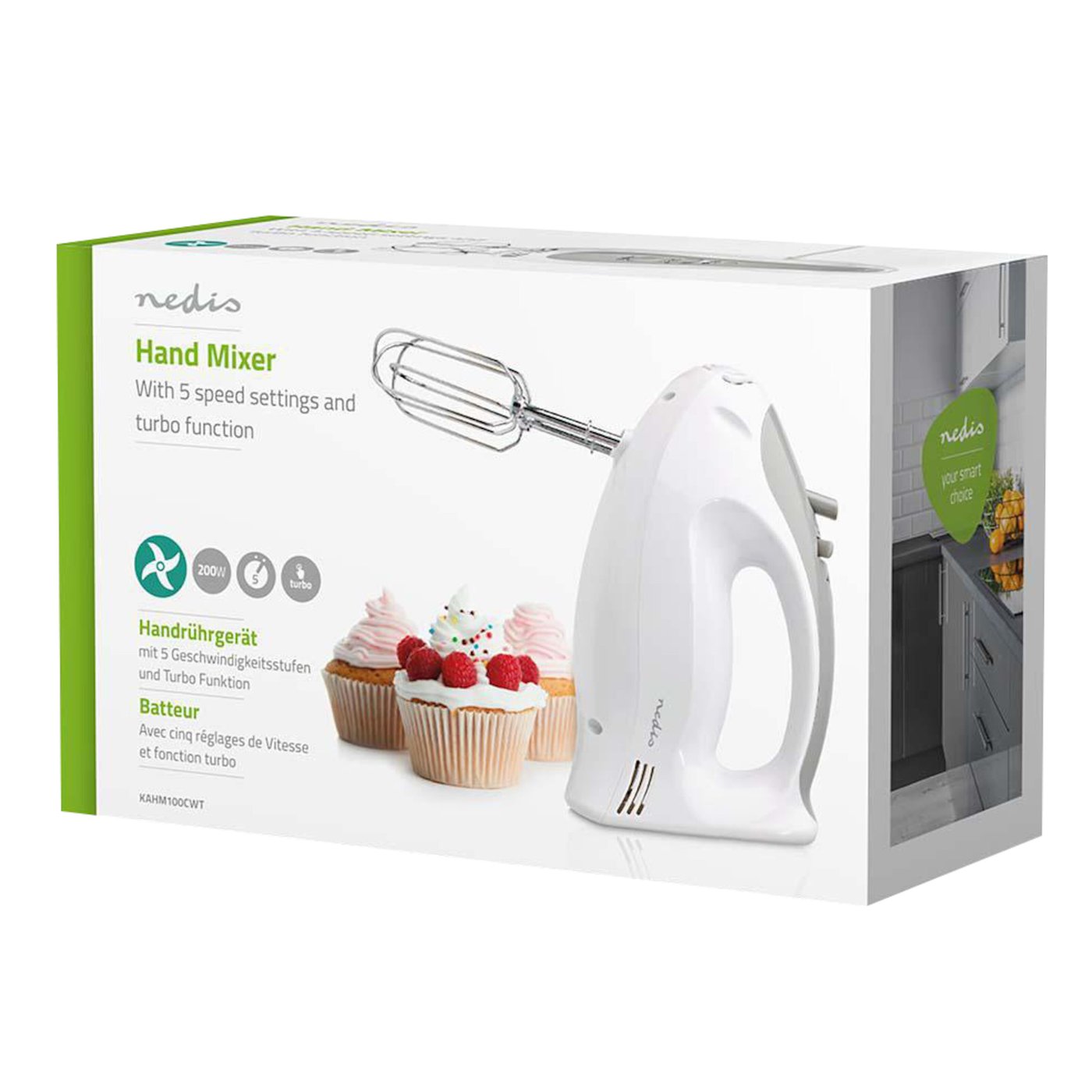Nedis Håndmikser 200 W