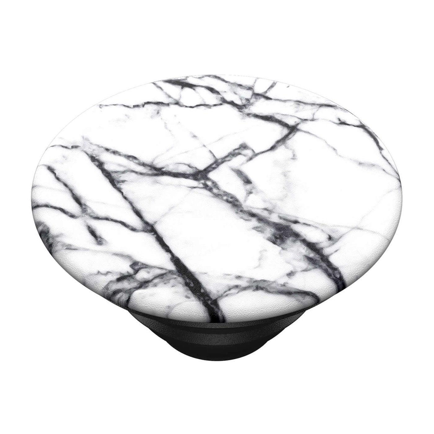 Popsockets Avtakbart grep for mobil White Marble