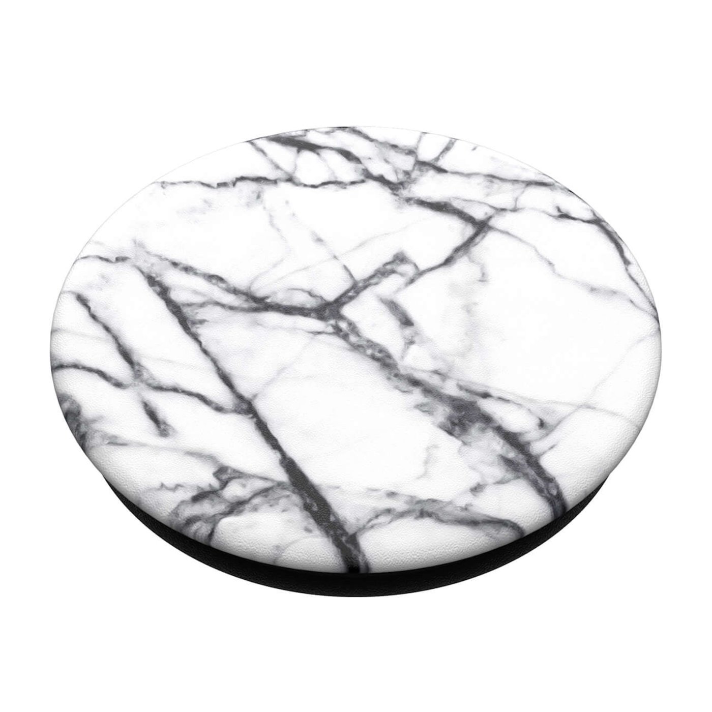 Popsockets Avtakbart grep for mobil White Marble