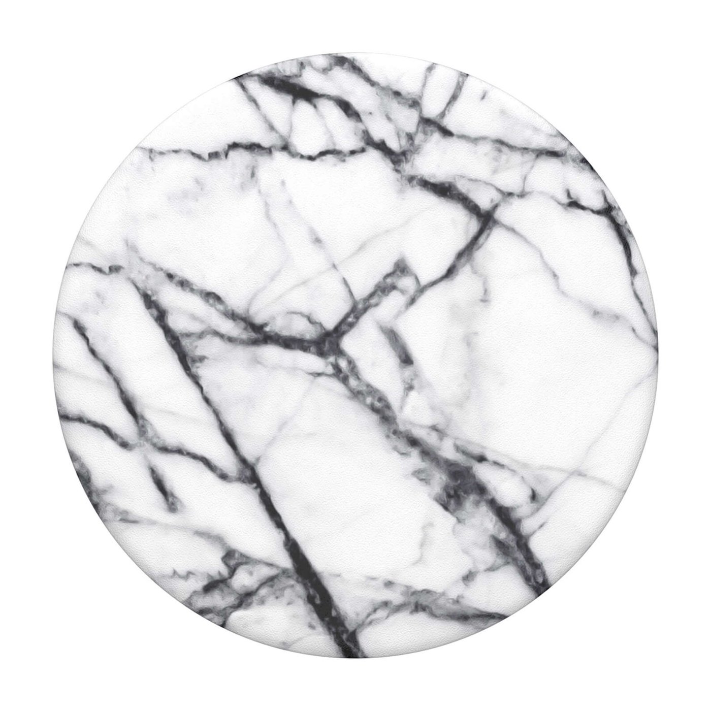 Popsockets Avtakbart grep for mobil White Marble