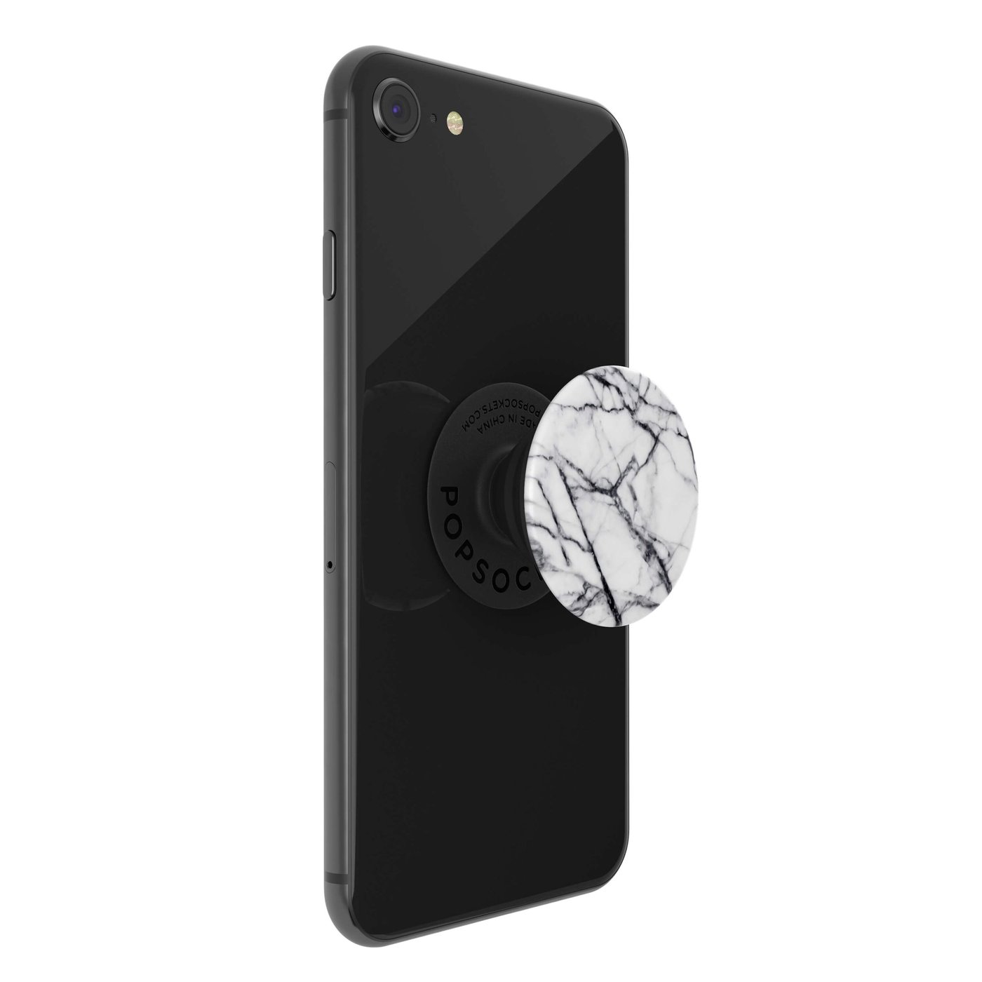 Popsockets Avtakbart grep for mobil White Marble