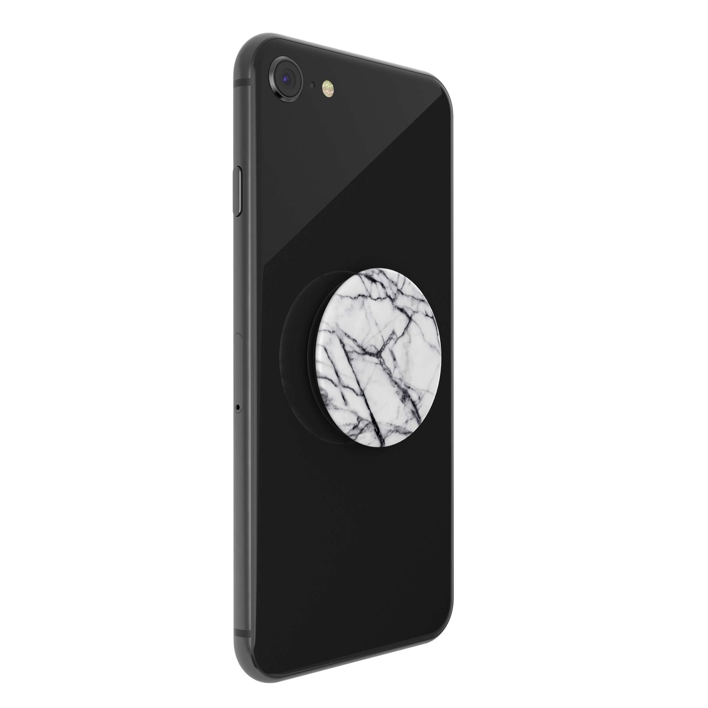 Popsockets Avtakbart grep for mobil White Marble