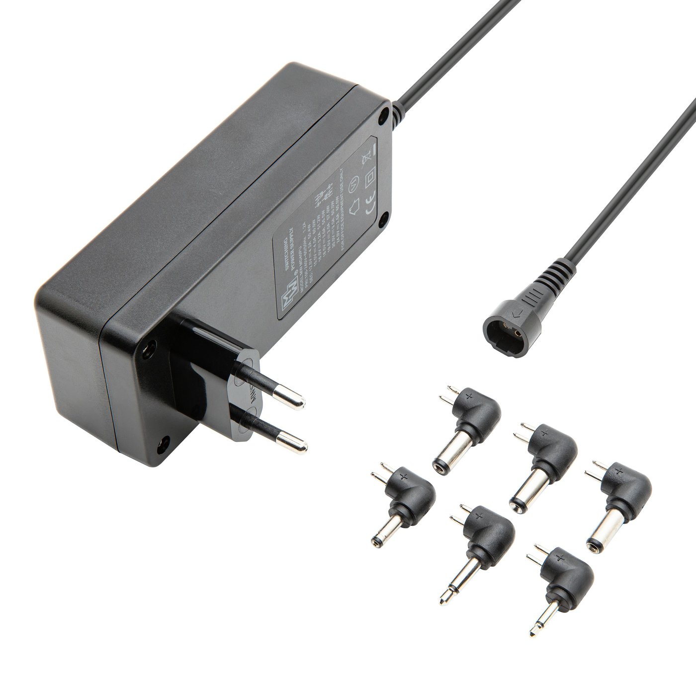 Luxorparts Justerbar strømadapter 12-24 V (DC) 60 W