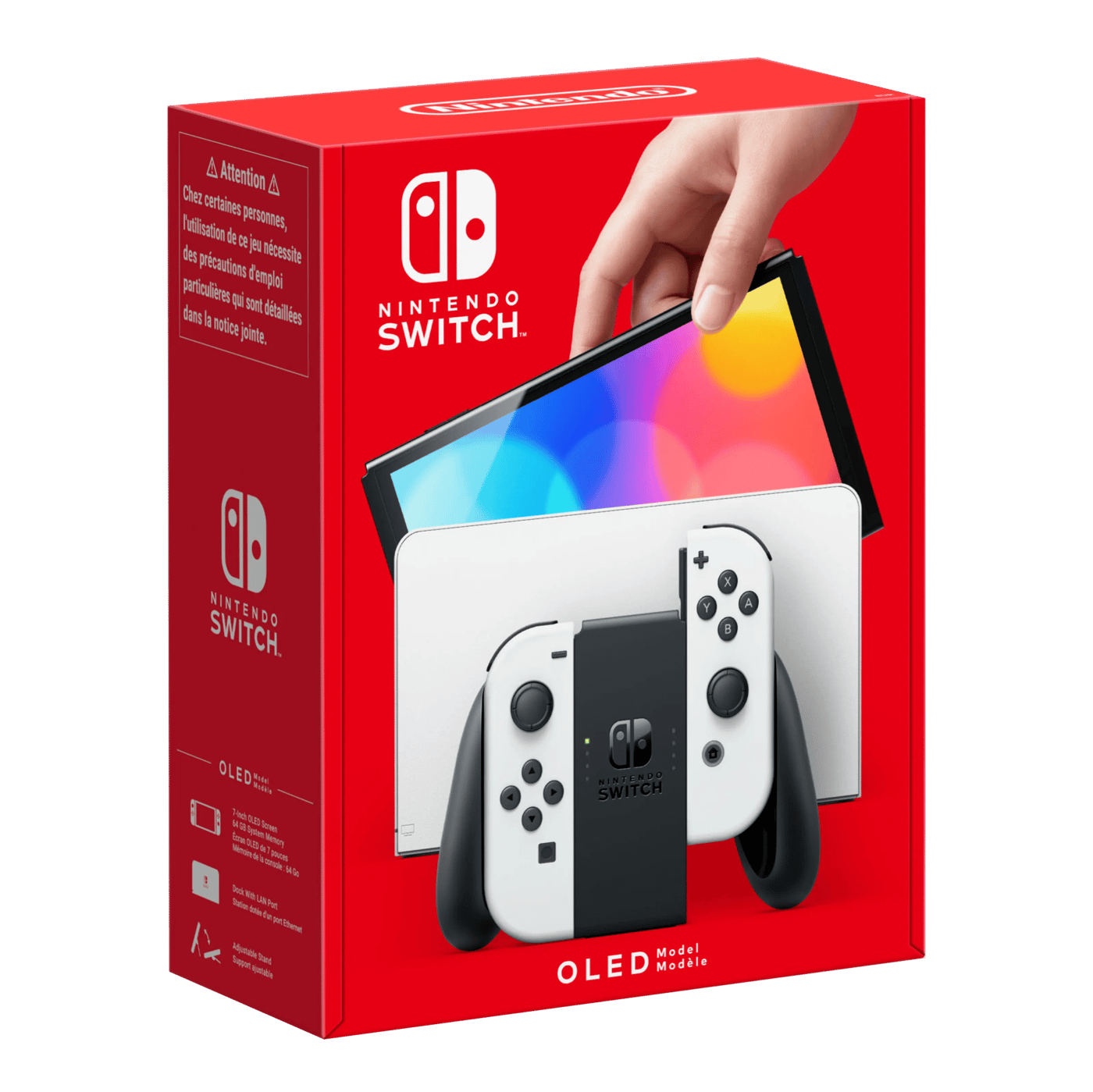 Nintendo Switch (OLED) Spillkonsol 7" Hvit