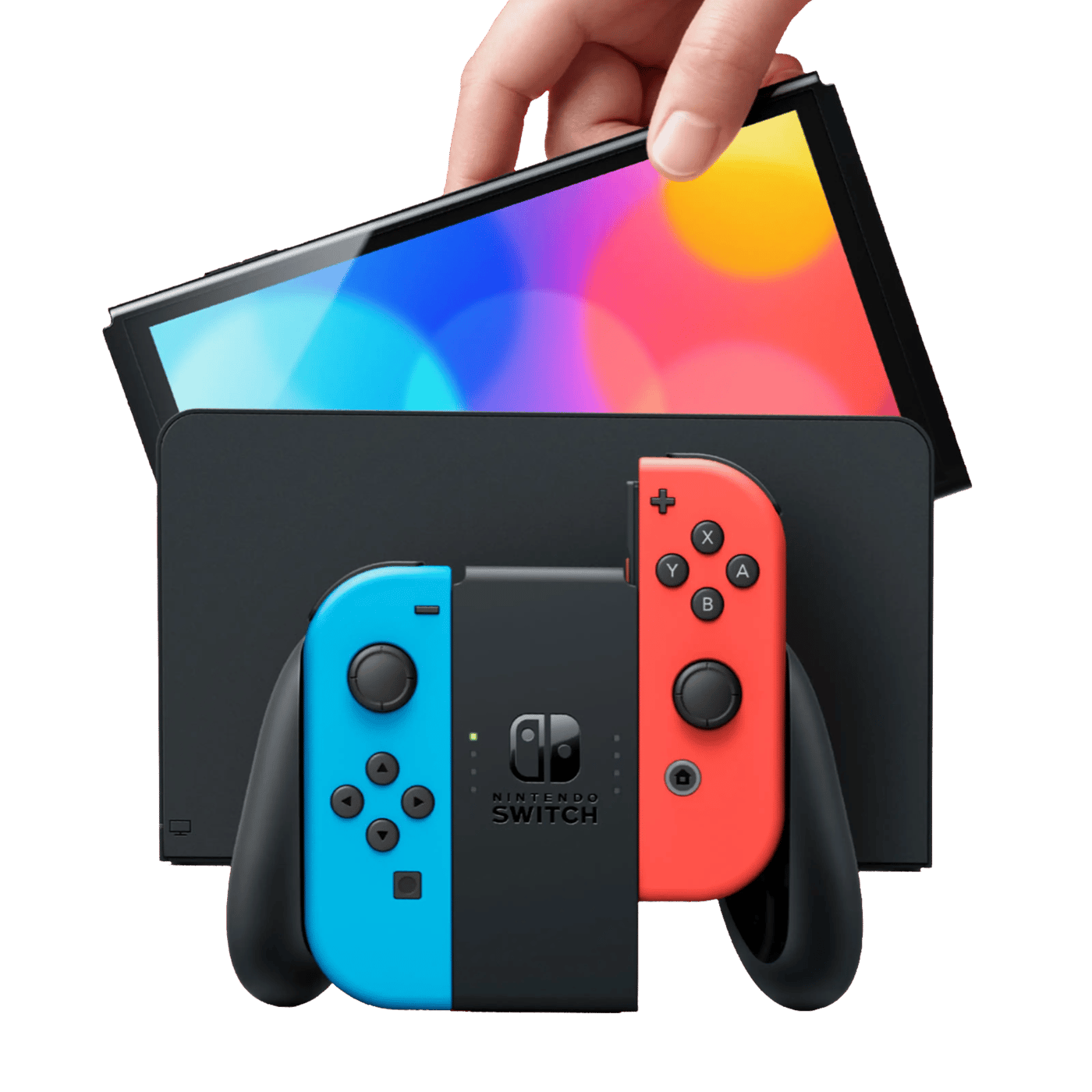 Nintendo Switch (OLED) Spillkonsol 7" Rød/Blå