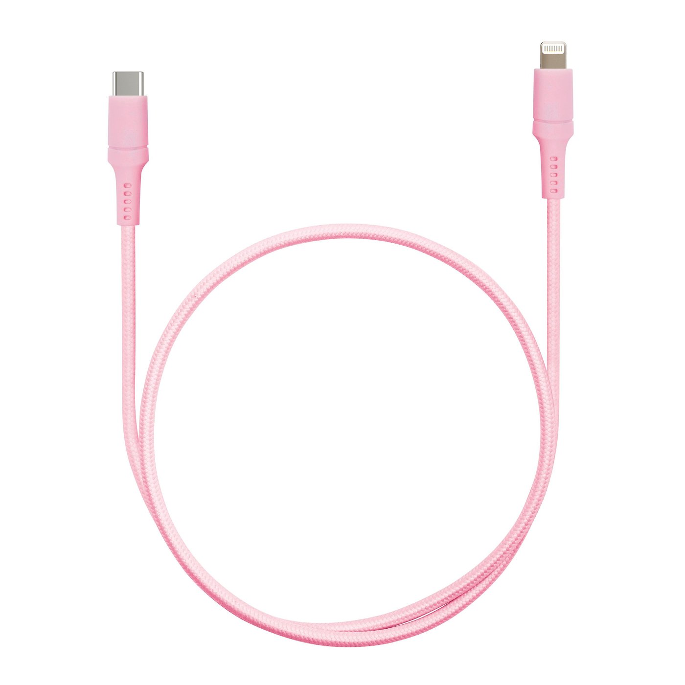 USB-C till Lightning 0.5 m Rosa