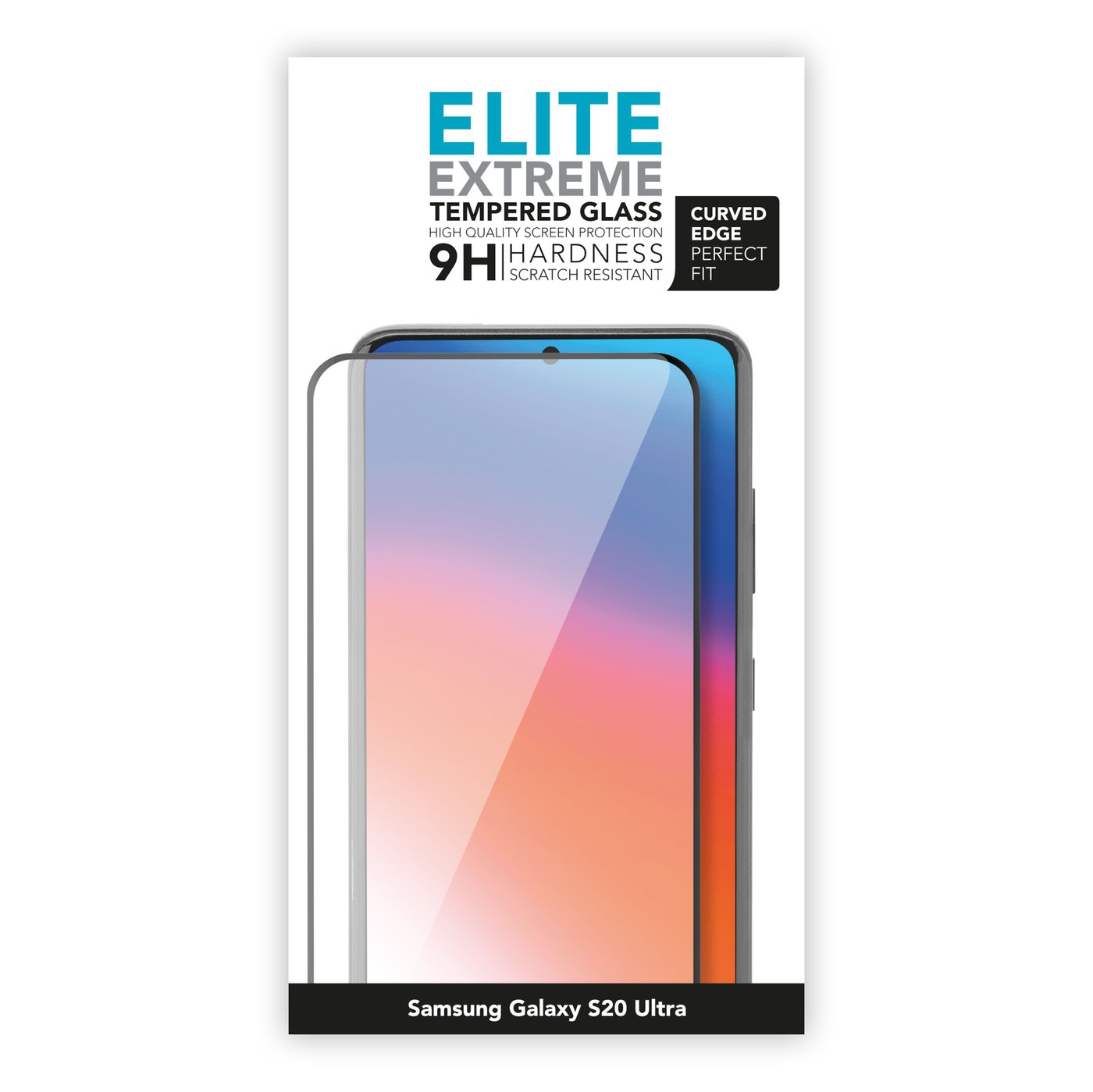 Linocell Elite Extreme Curved Skjermbeskytter for Galaxy S20 Ultra
