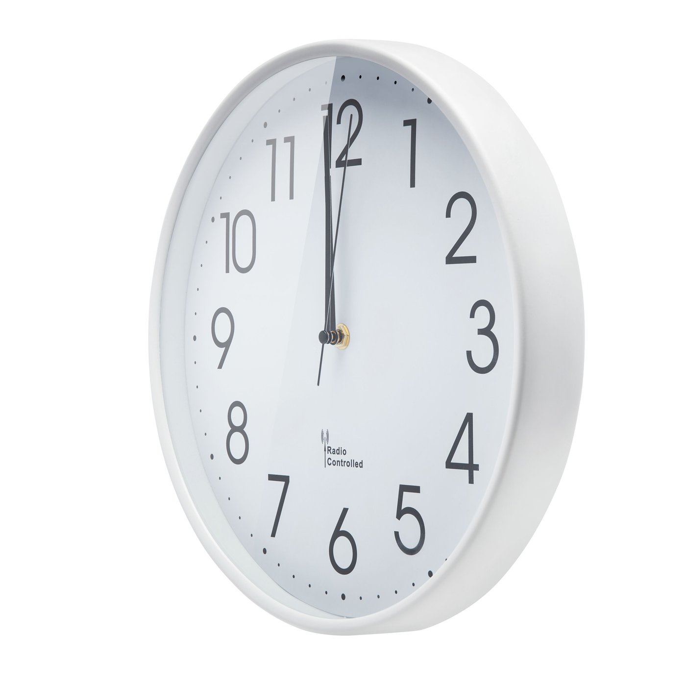 Rubicson Radiokontrollerad väggklocka 30 cm
