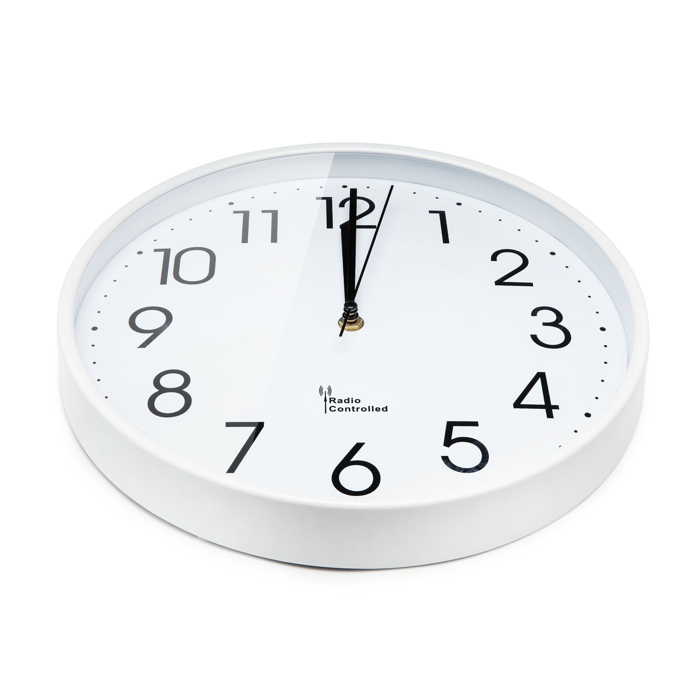 Rubicson Radiokontrollerad väggklocka 30 cm
