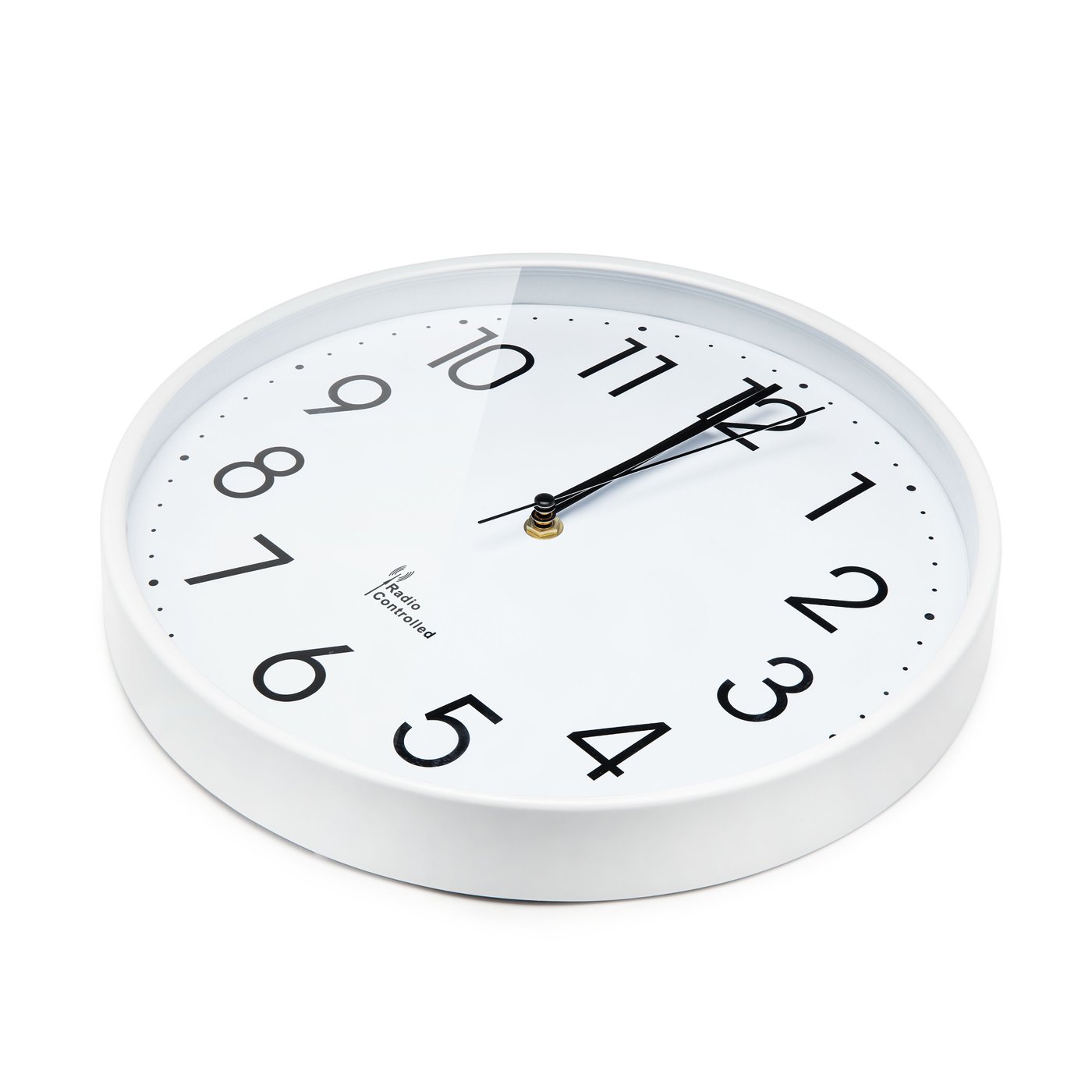 Rubicson Radiokontrollerad väggklocka 30 cm