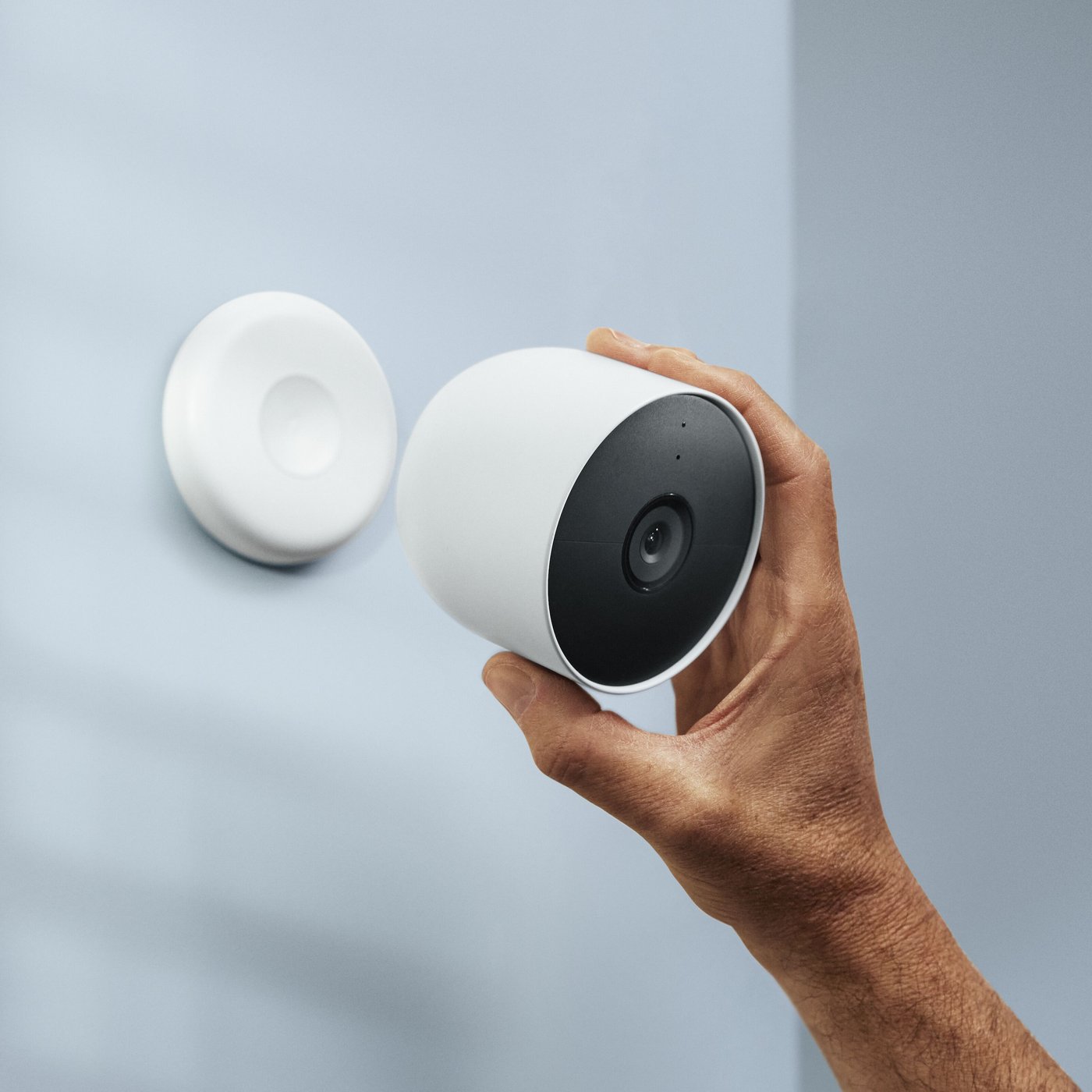 Google Nest Cam (batteri) Trådløst utendørskamera