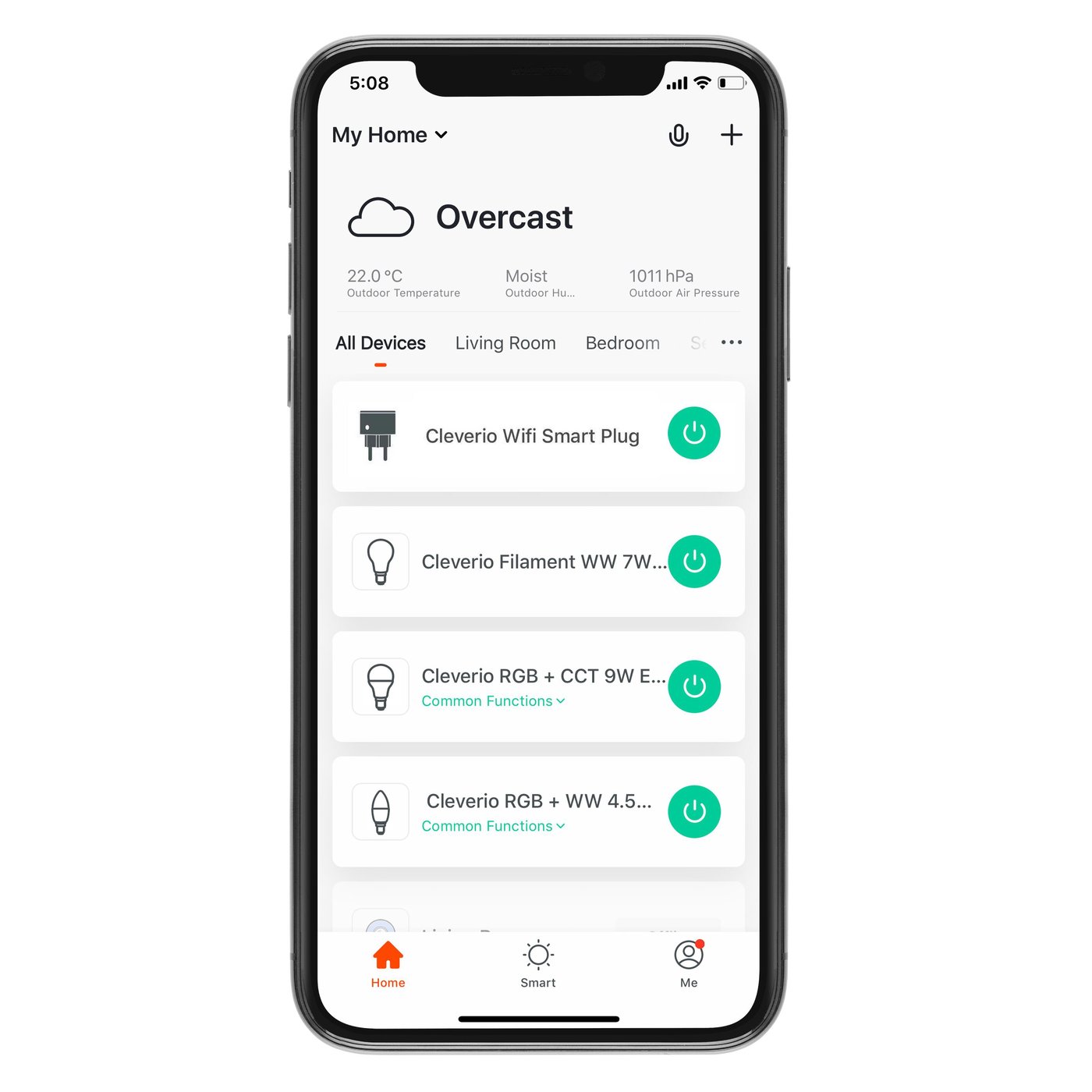 Cleverio Smart fjernstrømbryter 2300 W