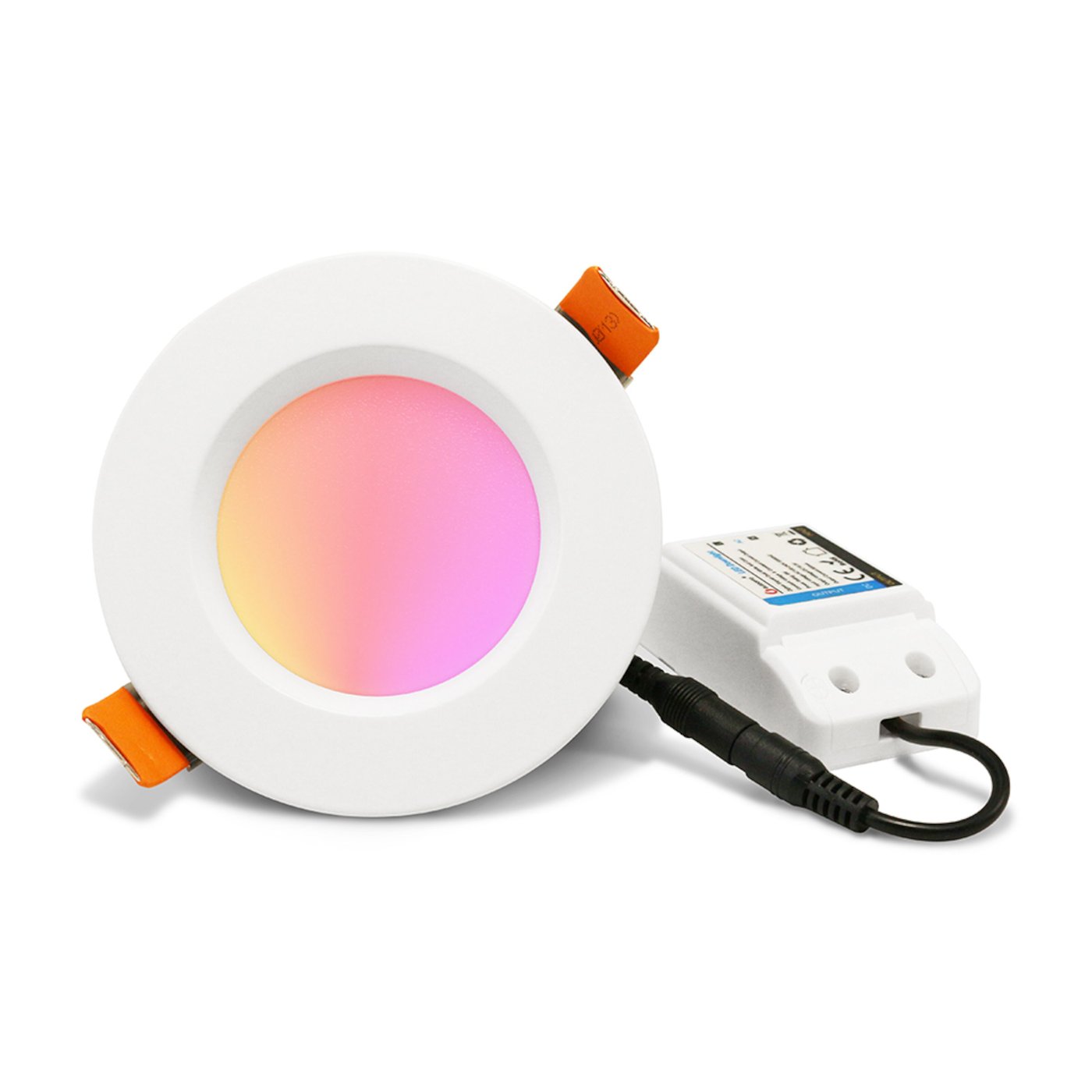 Gledopto Downlight RGB+CCT med Zigbee 9 W