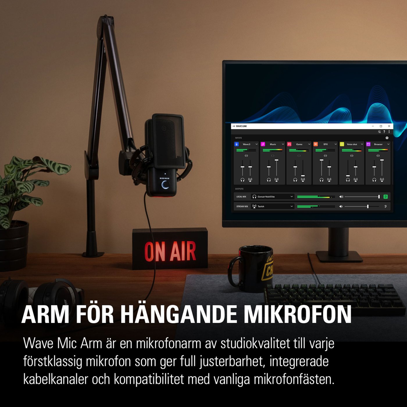 Elgato Wave Arm HR Mikrofonarm