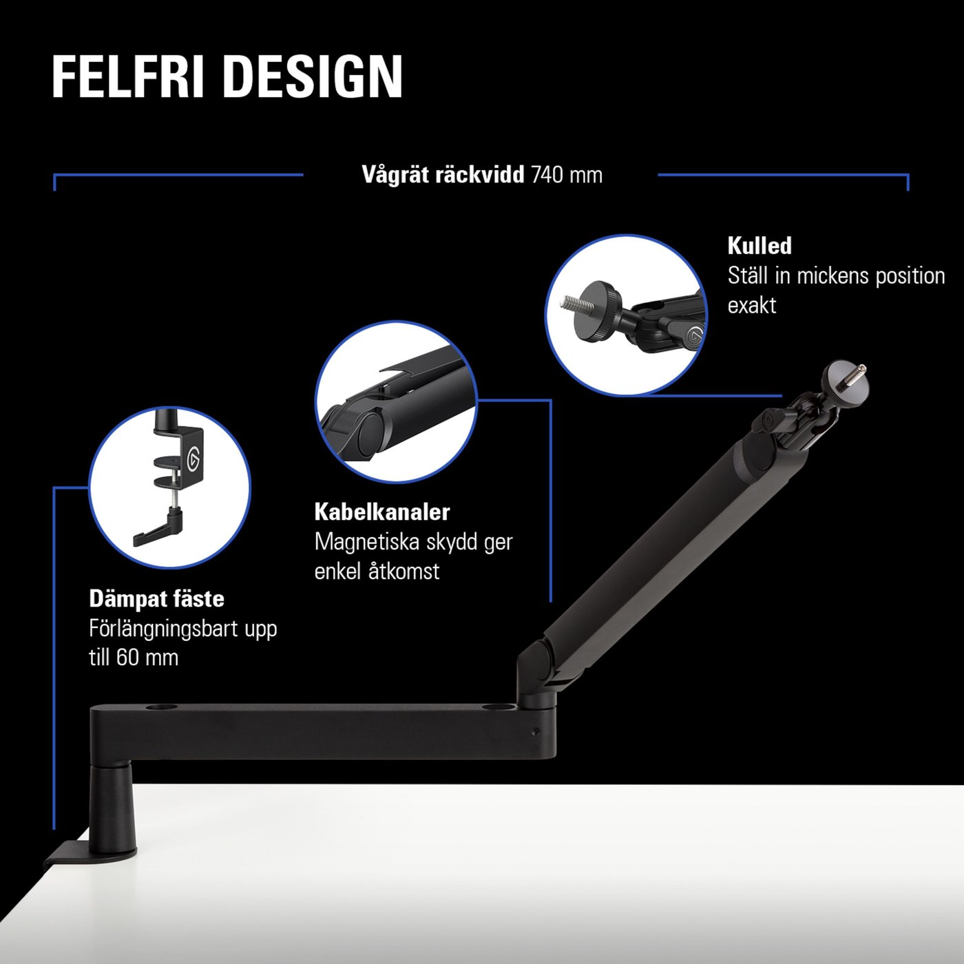 Elgato Wave Arm LP Mikrofonarm