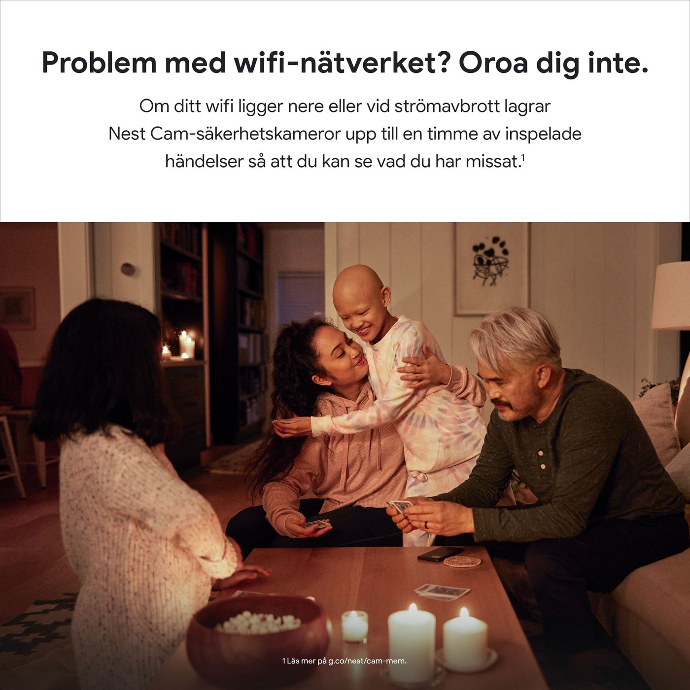 Google Nest Cam (battery) Trådlös övervakningskamera