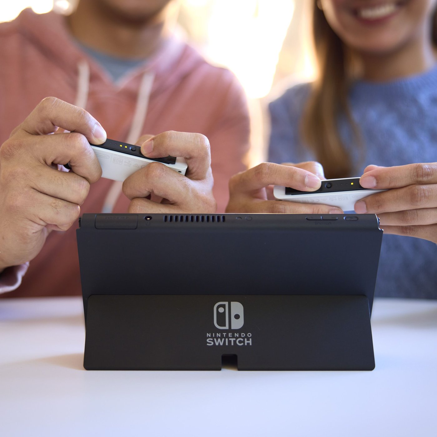 Nintendo Switch (OLED) Spelkonsol 7” Röd/Blå