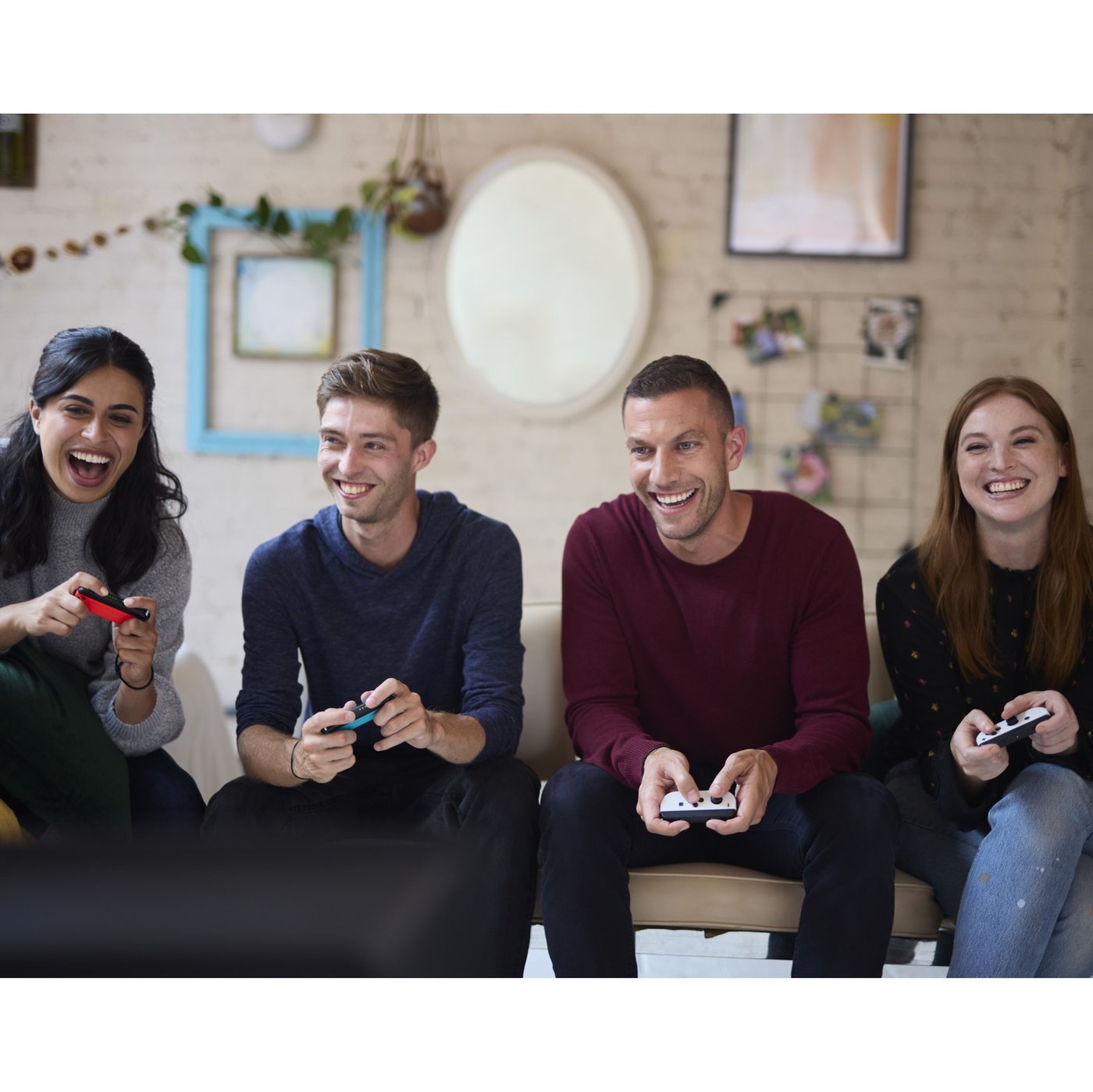 Nintendo Switch (OLED) Spelkonsol 7” Röd/Blå