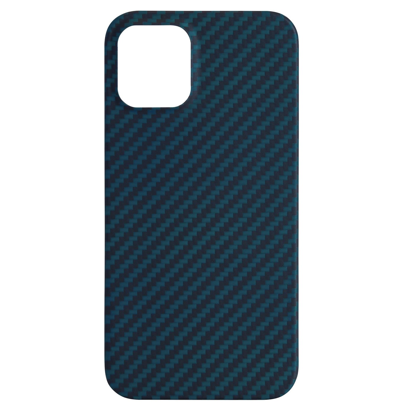 Linocell Premium Kevlar Robust deksel for iPhone 12 Mini Blå