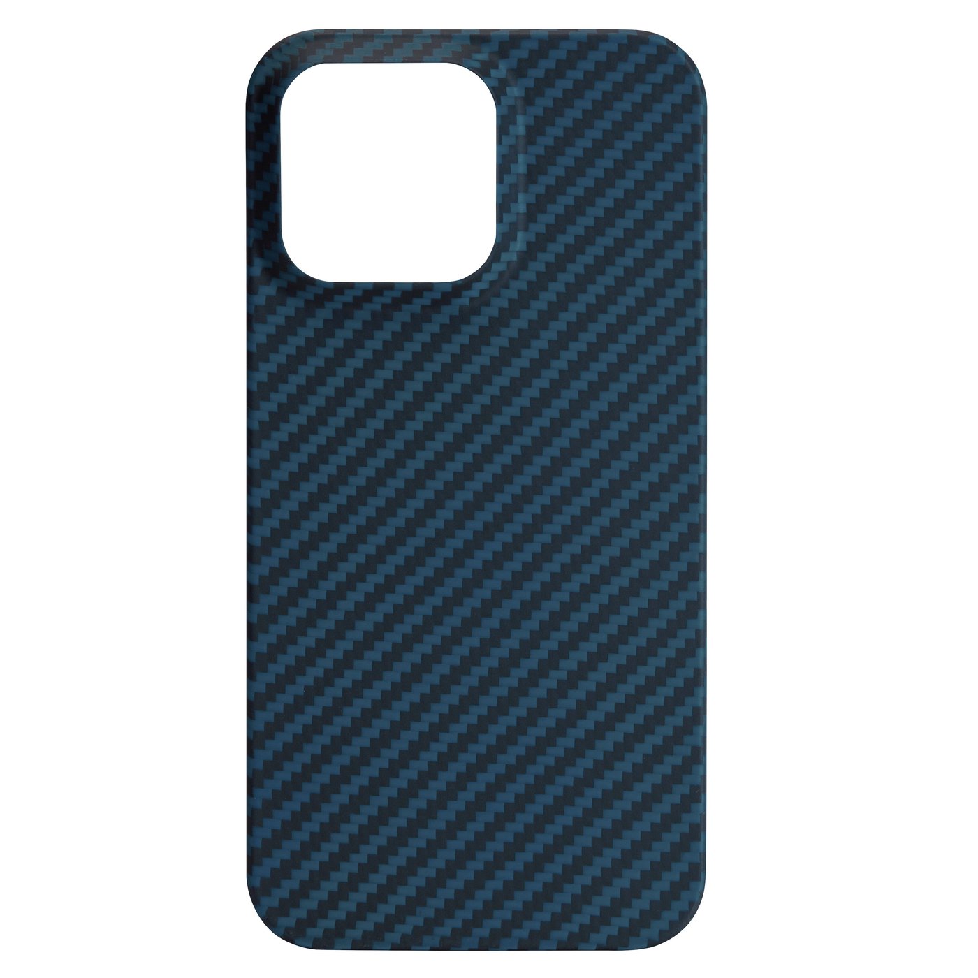 Linocell Premium Kevlar Robust deksel for iPhone 13 Pro Blå