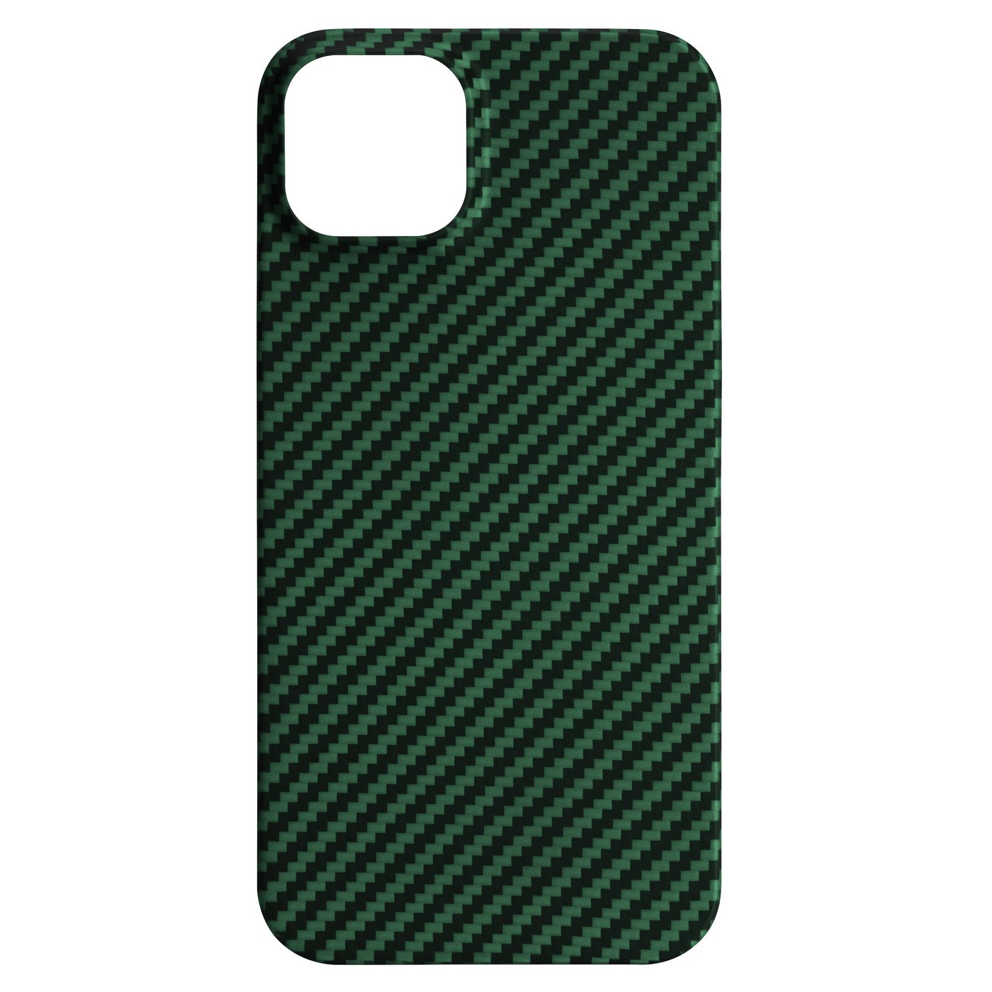 Linocell Premium Kevlar Robust deksel for iPhone 13 Grønn