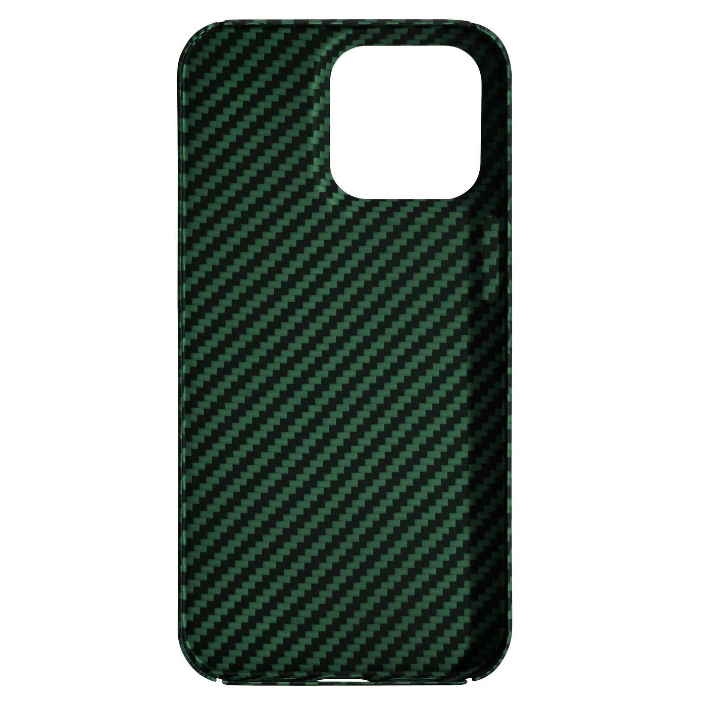 Linocell Premium Kevlar Robust deksel for iPhone 13 Pro Grønn
