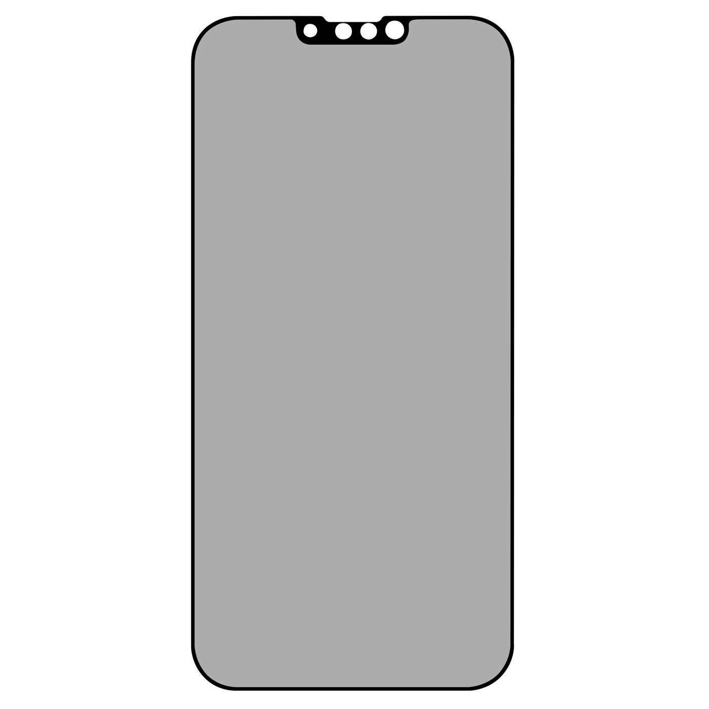 Linocell Elite Extreme Privacy Glass Skärmskydd för iPhone 13 Pro Max och 14 Plus