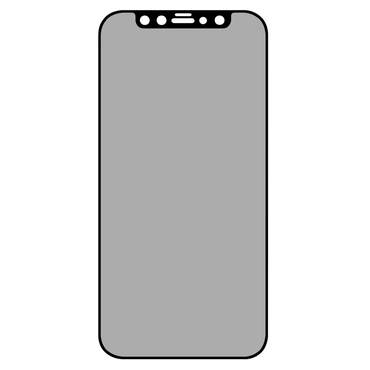 Linocell Elite Extreme Privacy Glass Skärmskydd för iPhone 12 Mini