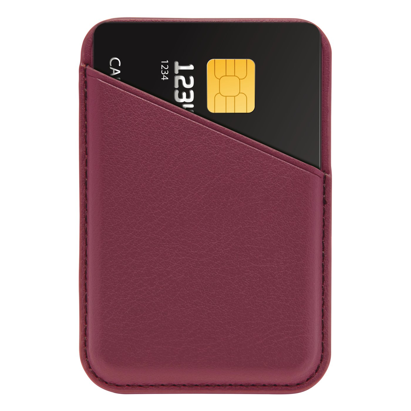 Linocell Magnetisk kortholder Mørkrød