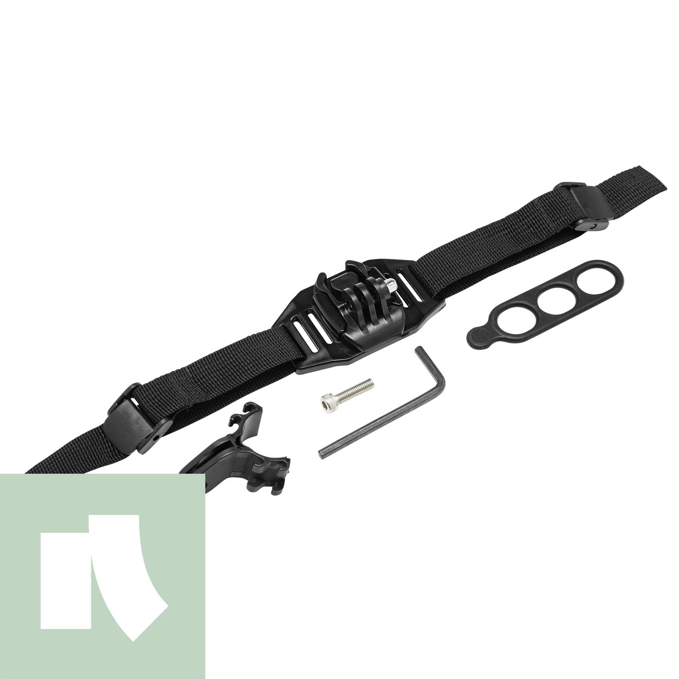 Helmet Mount hjelmfeste for lykt eller actionkamera