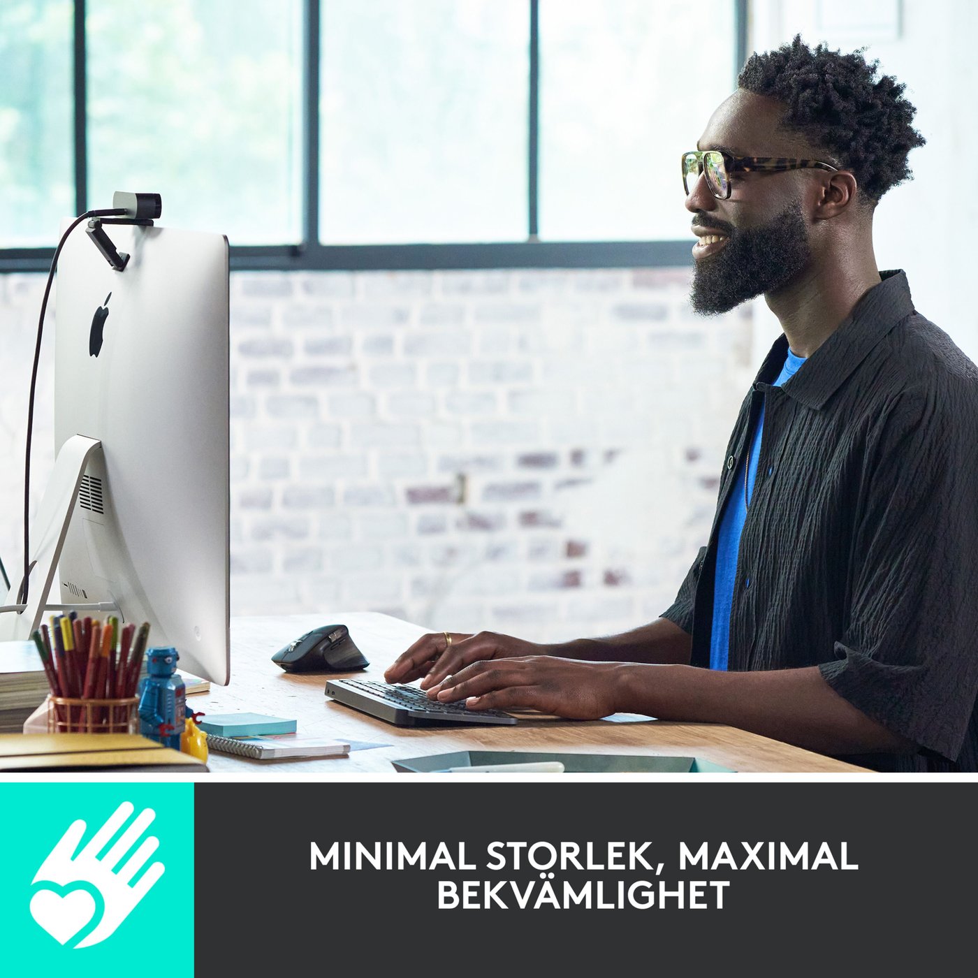 Logitech MX Keys Mini Trådlöst tangentbord Grå