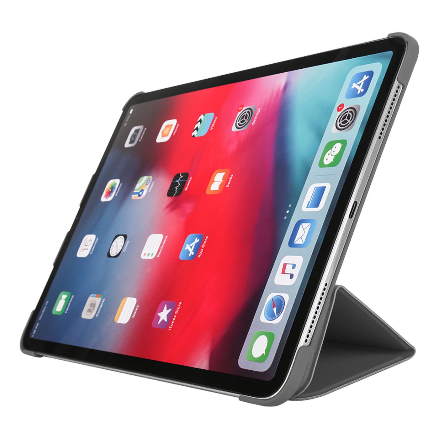 Pomologic Book Case fodral för iPad Pro 12,9” Grå