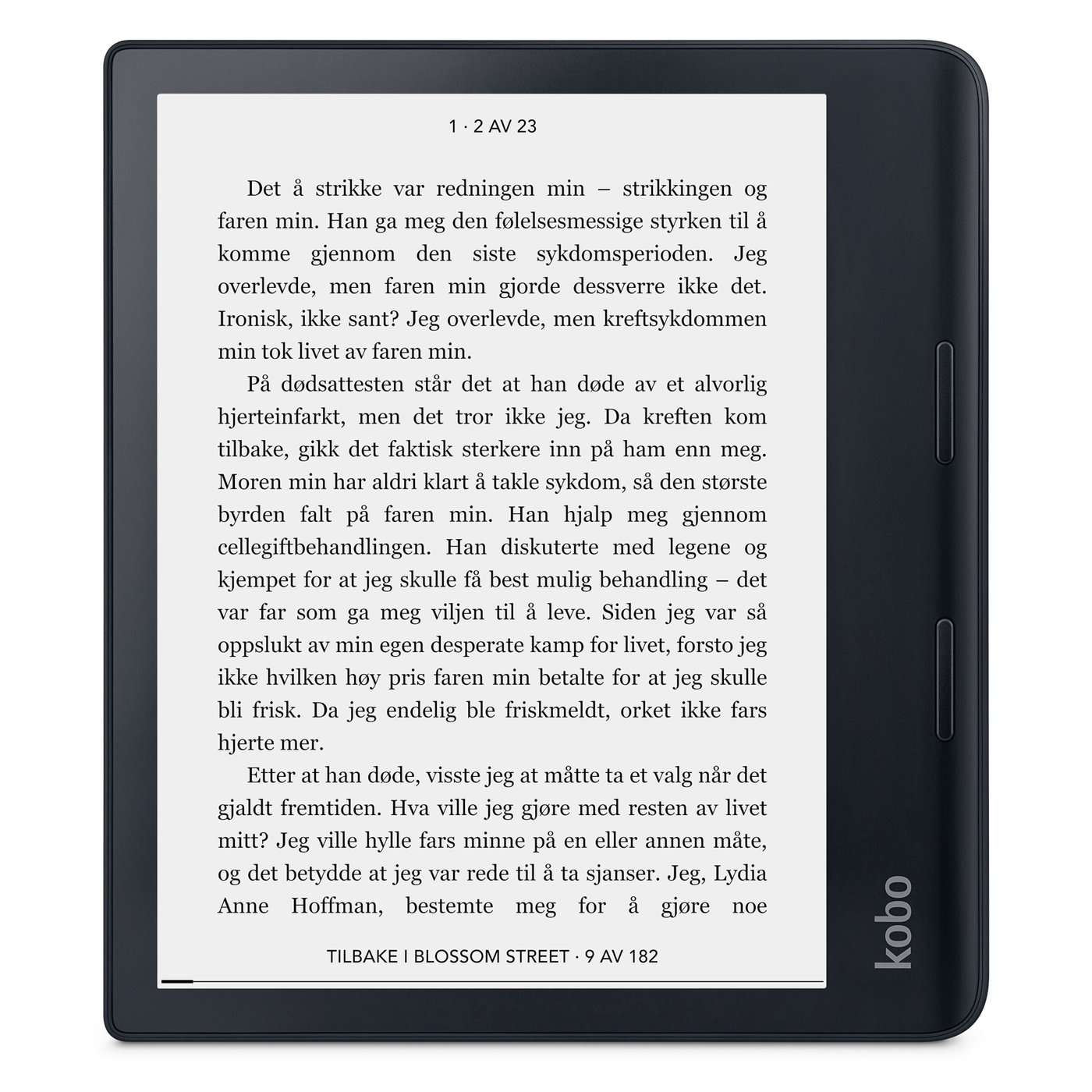 Kobo Sage Vattentät läsplatta 8” med wifi