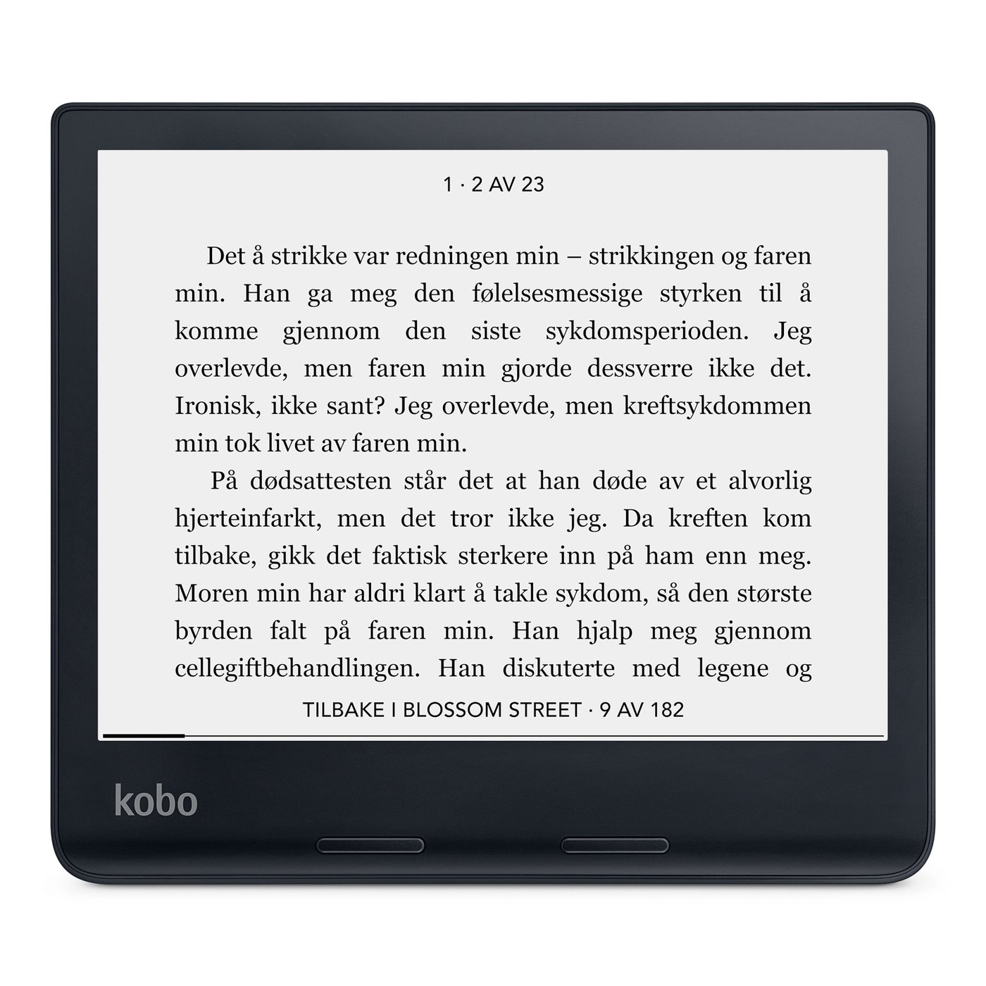 Kobo Sage Vanntett lesebrett 8” med wifi
