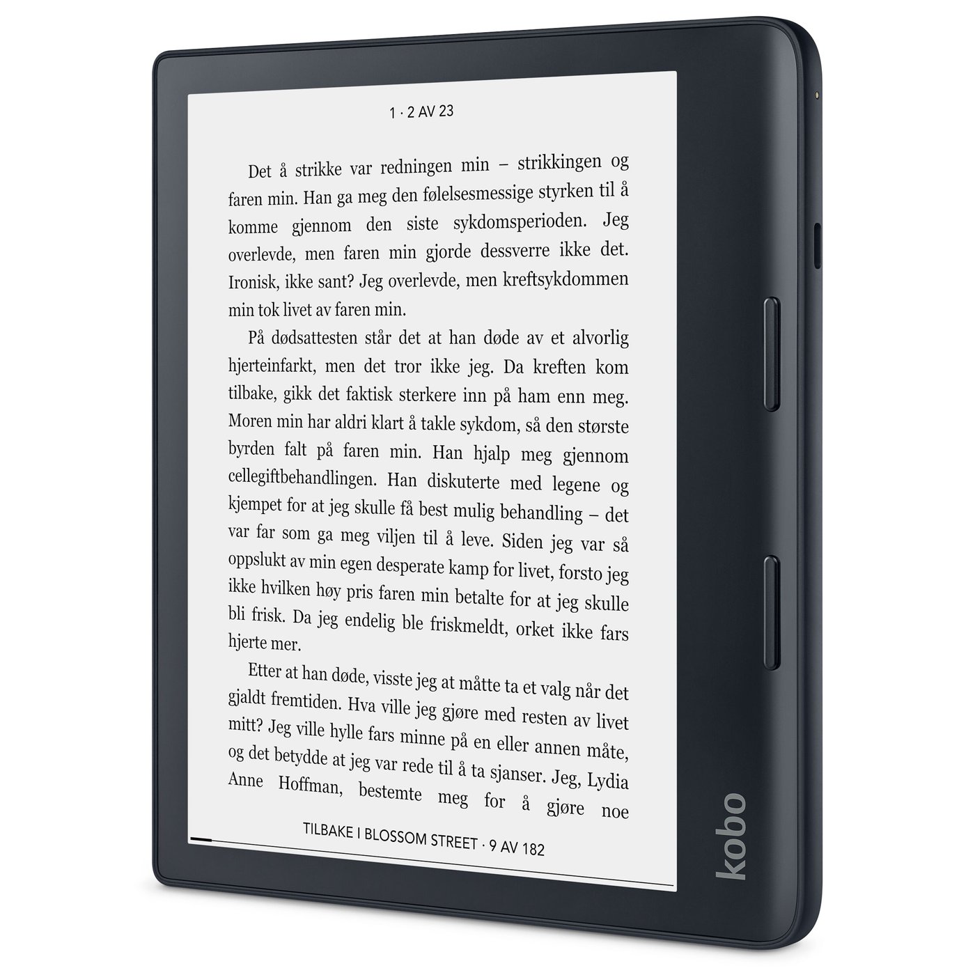 Kobo Sage Vanntett lesebrett 8” med wifi