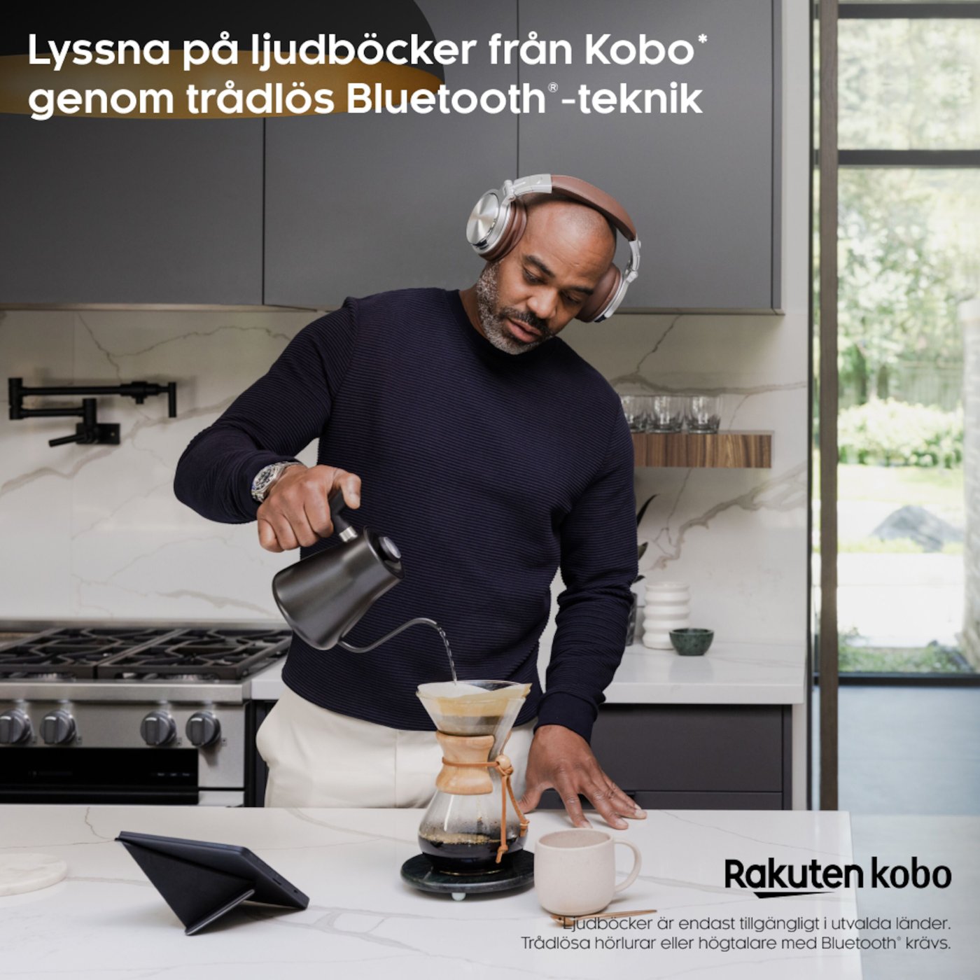 Kobo Sage Vattentät läsplatta 8” med wifi