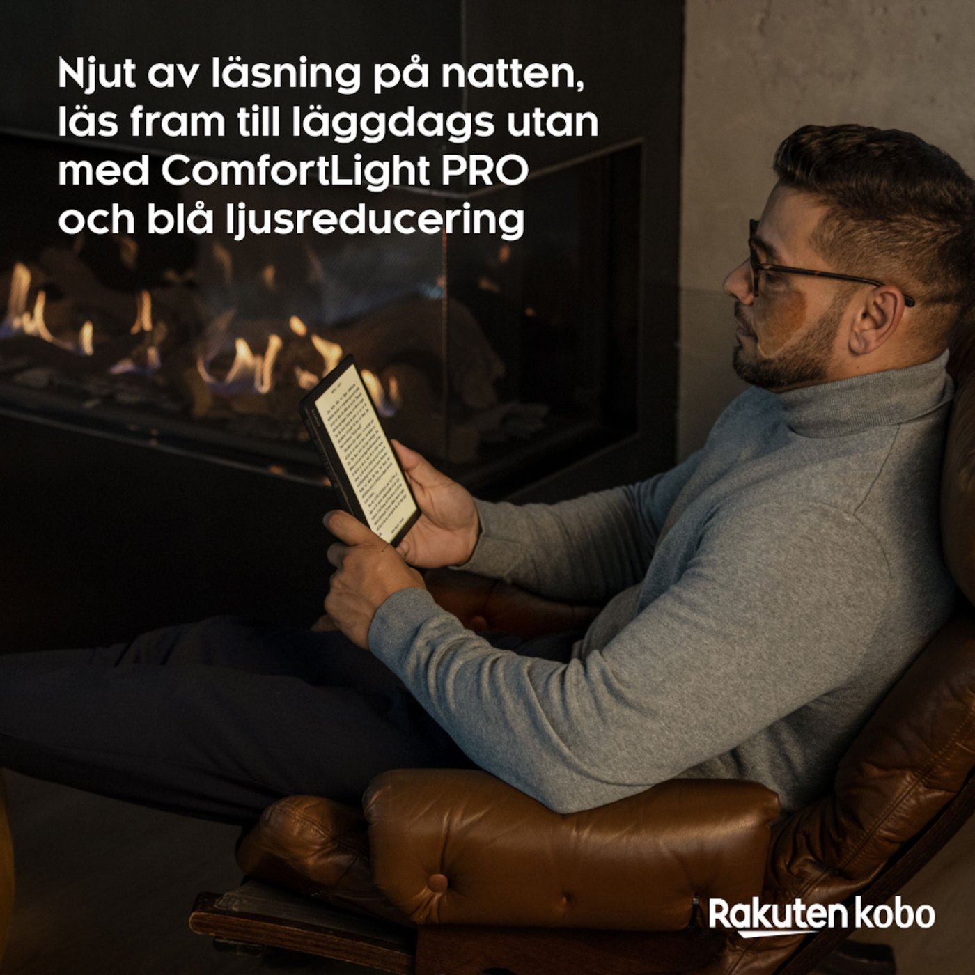 Kobo Sage Vattentät läsplatta 8” med wifi