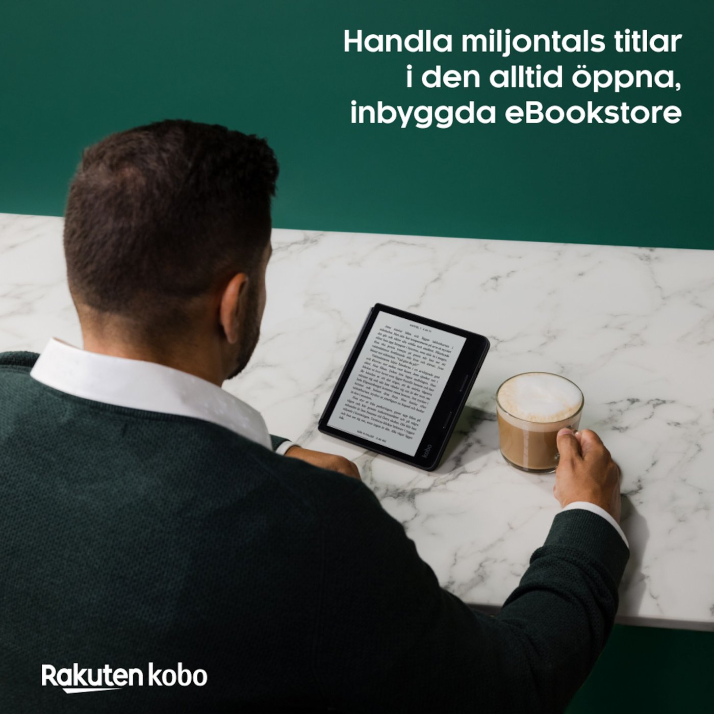 Kobo Sage Vattentät läsplatta 8” med wifi