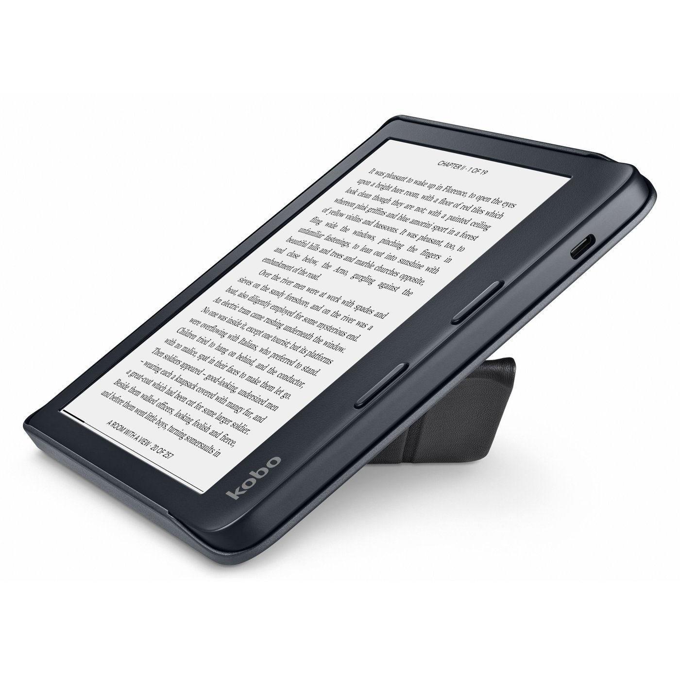 Kobo Libra 2 Sleepcover Fodral Skifferblå