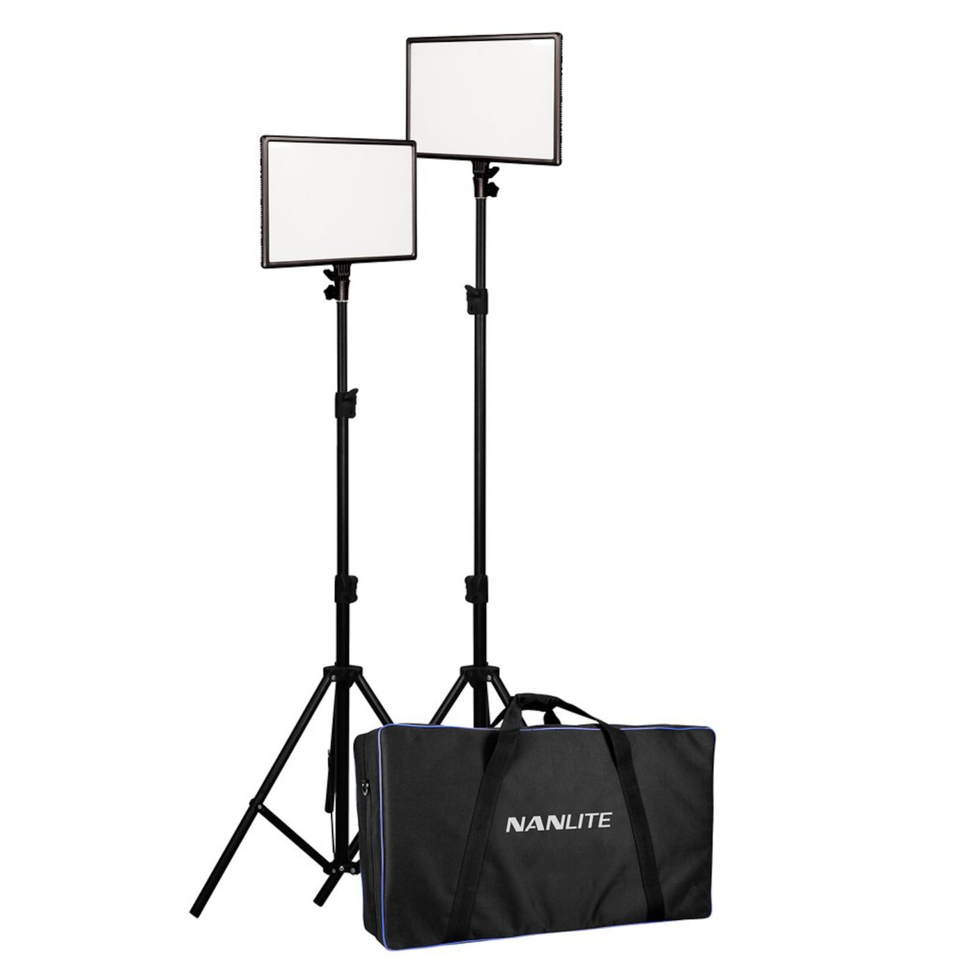 Nanlite LumiPad 25 LED-paneler med stativ 2-pack