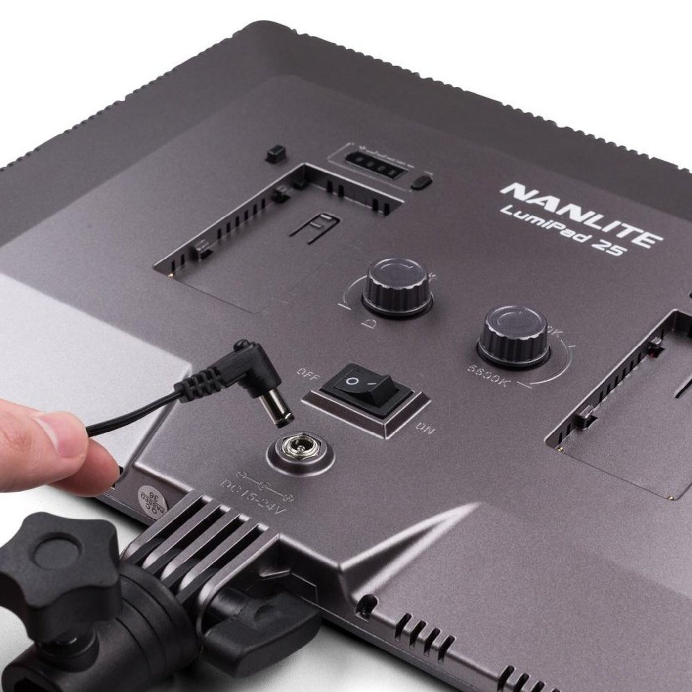 Nanlite LumiPad 25 LED-paneler med stativ 2-pack