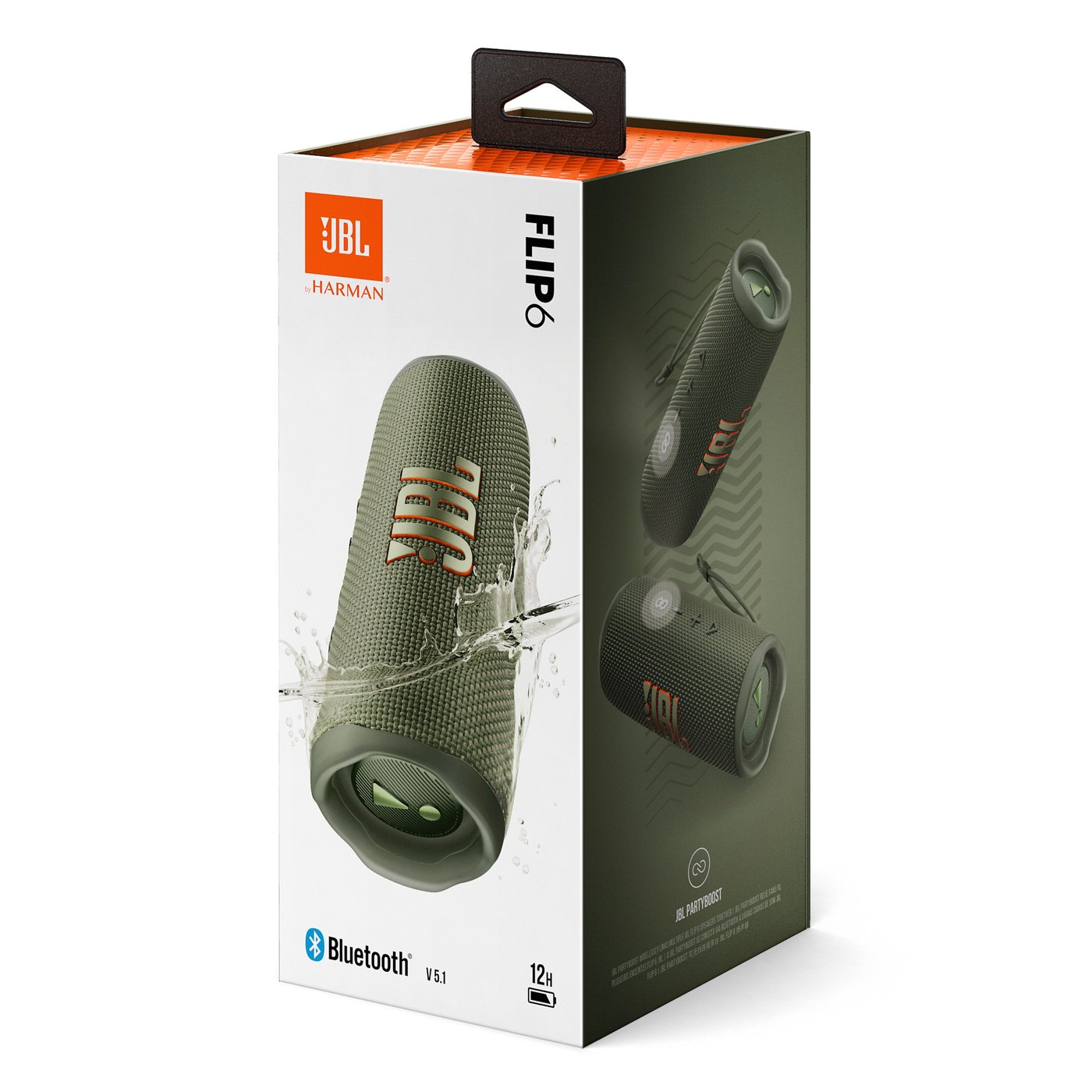 JBL Flip 6 Portabel trådlös högtalare Grön