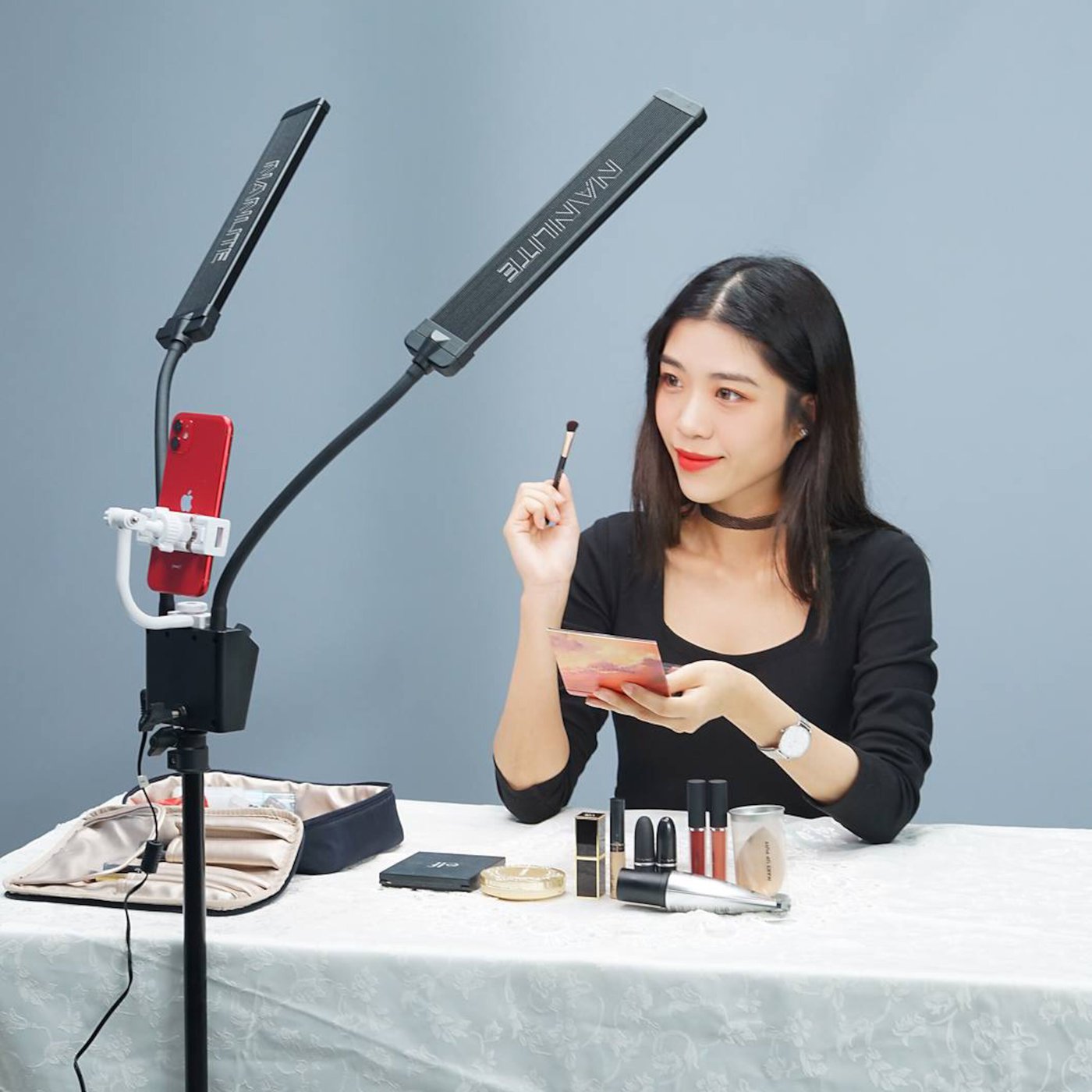 Nanlite Mira 26B LED-belysning med stativ